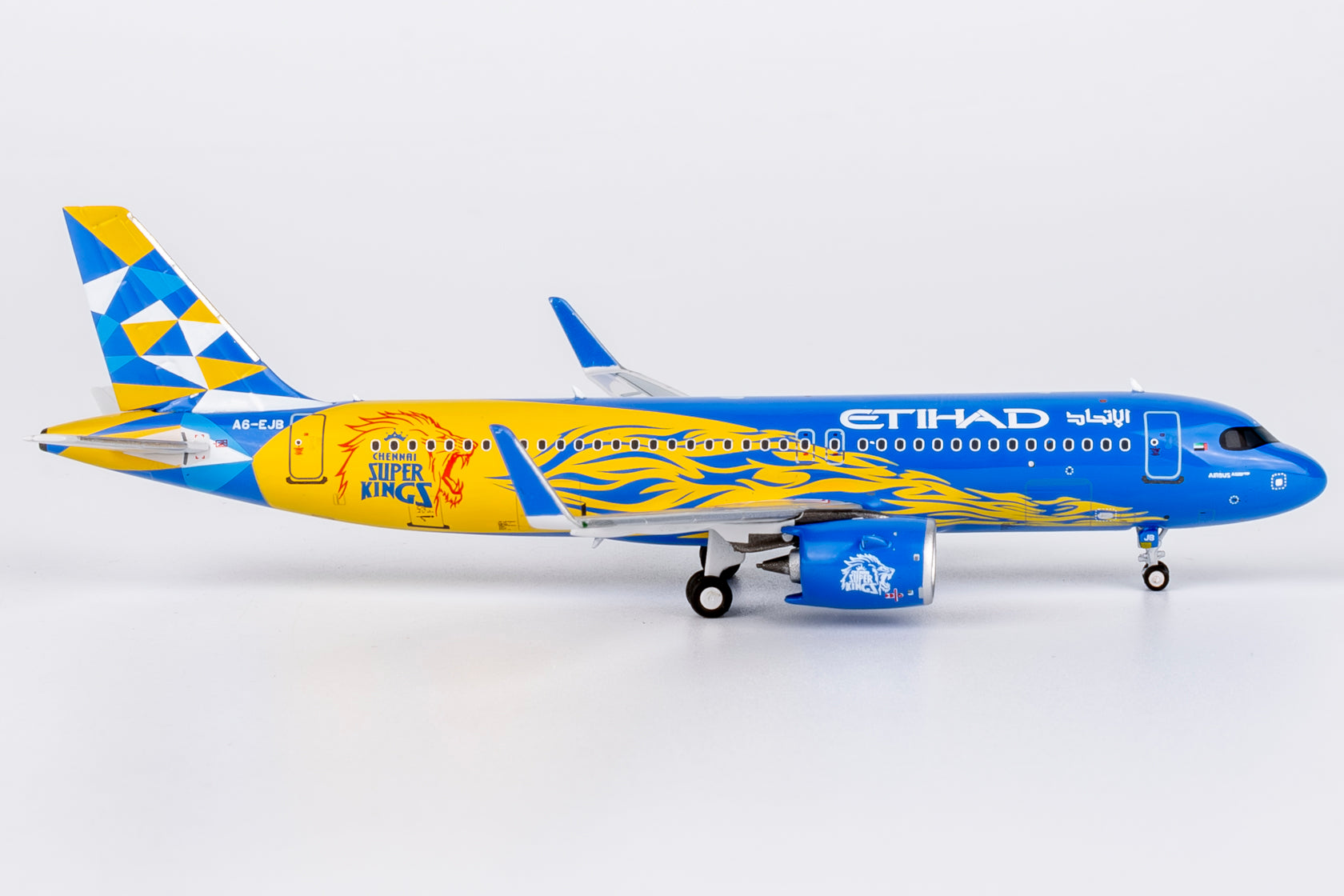 Etihad Airways Airbus A320neo A6-EJB 'Chennai Super Kings' (15085)