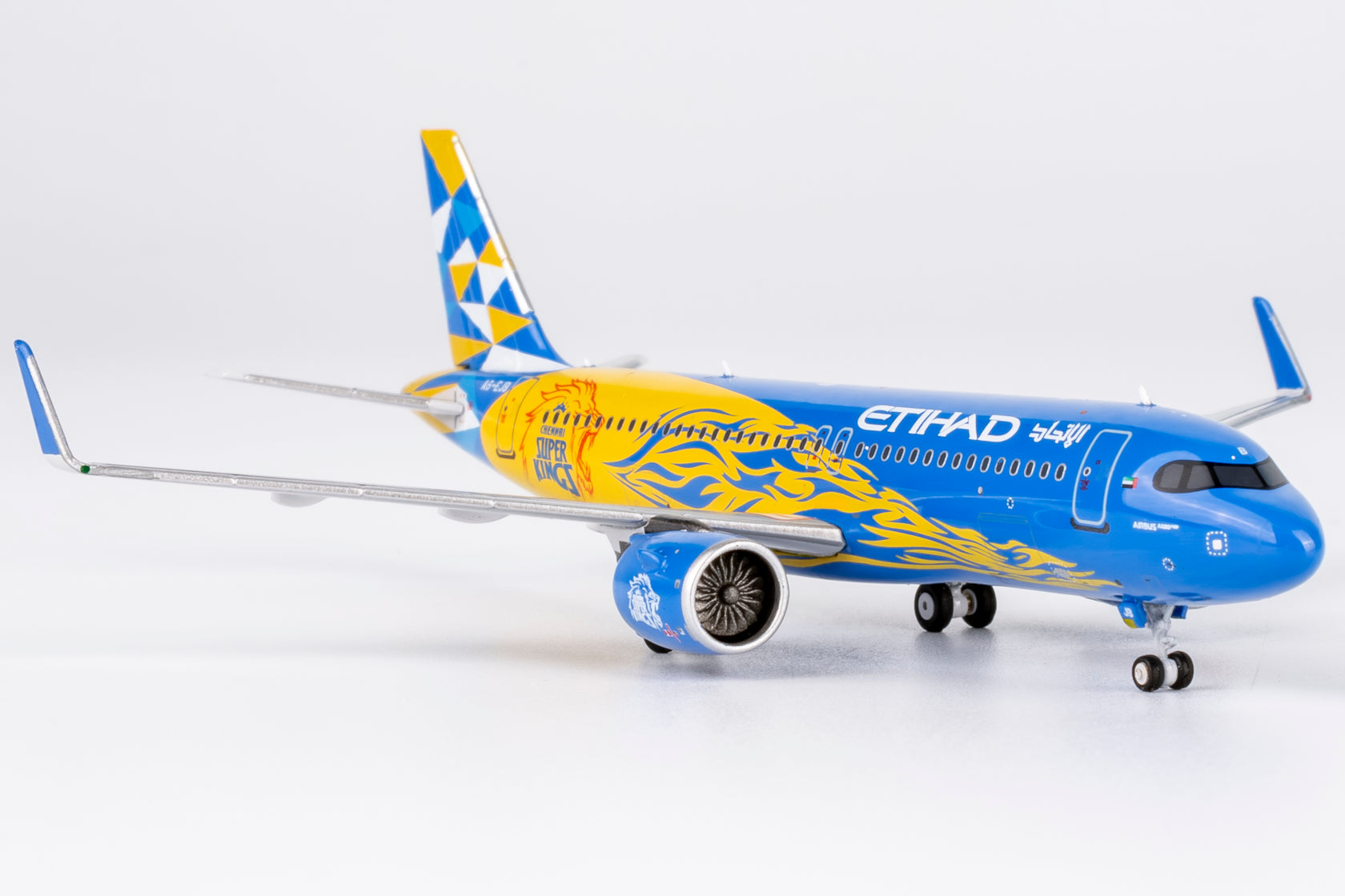 Etihad Airways Airbus A320neo A6-EJB 'Chennai Super Kings' (15085)