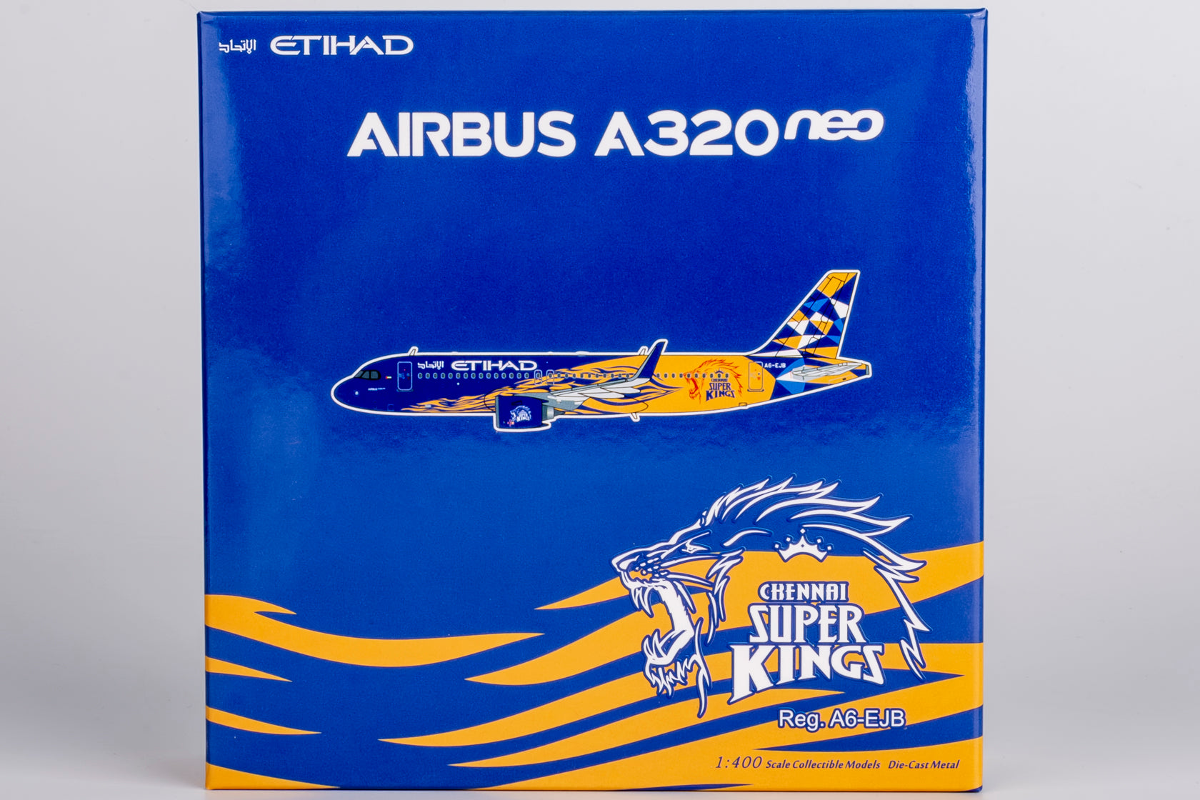 Etihad Airways Airbus A320neo A6-EJB 'Chennai Super Kings' (15085)