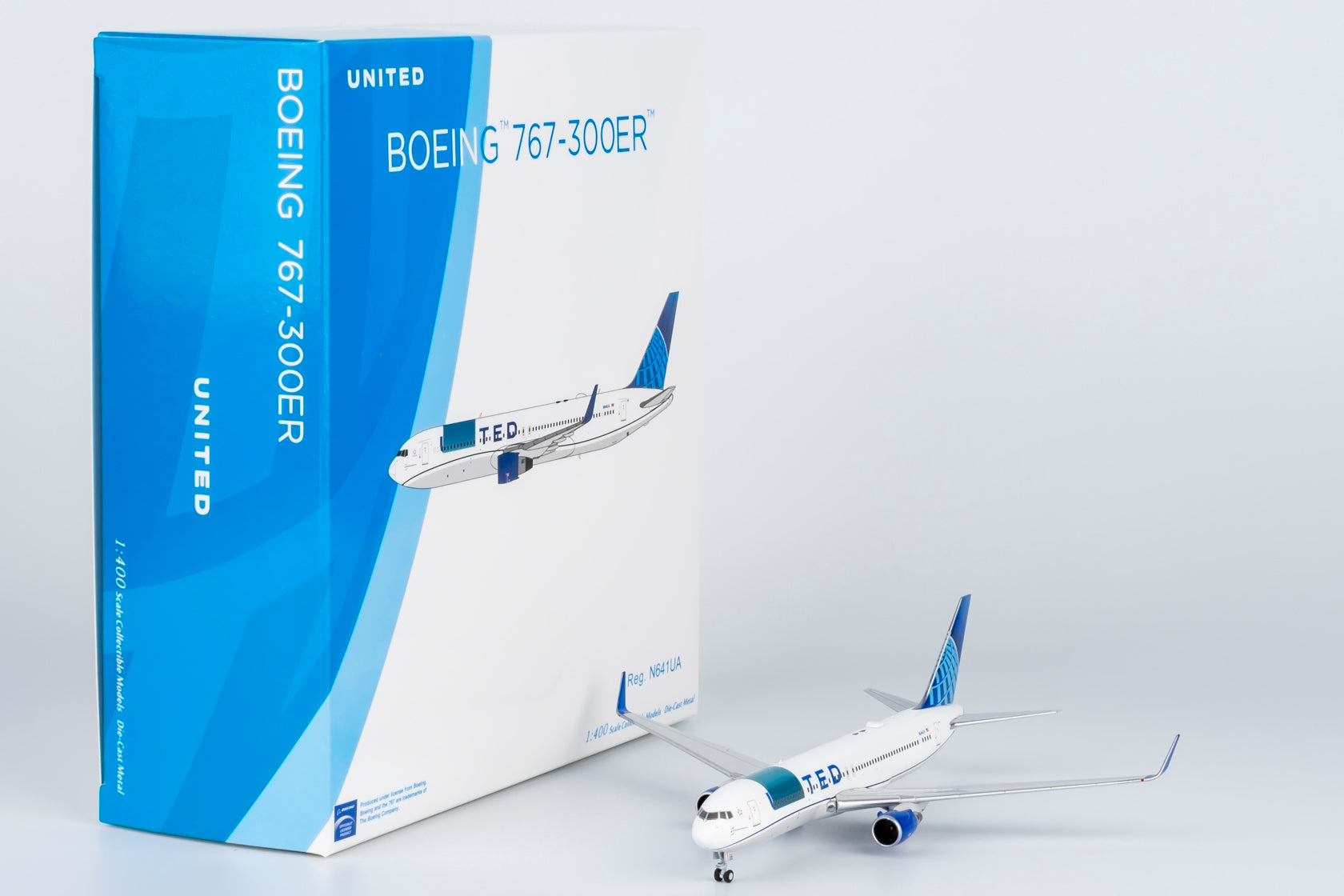 United Airlines Boeing 767-300ER N641UA 'Hard Landing Repair' (17007)