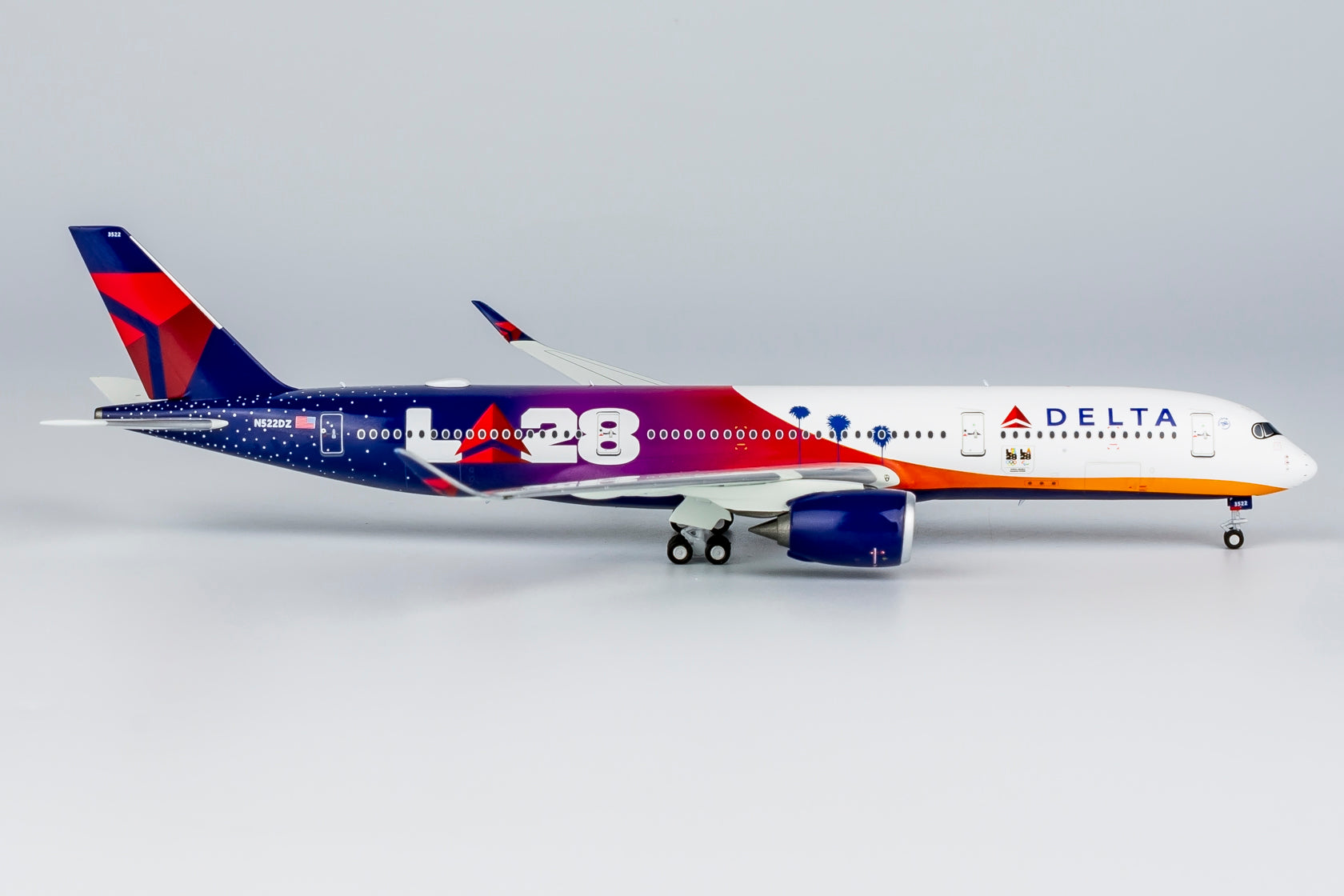 Delta Air Lines Airbus A350-900 N522DZ 'LA28' ULTIMATE EDITION (39071)