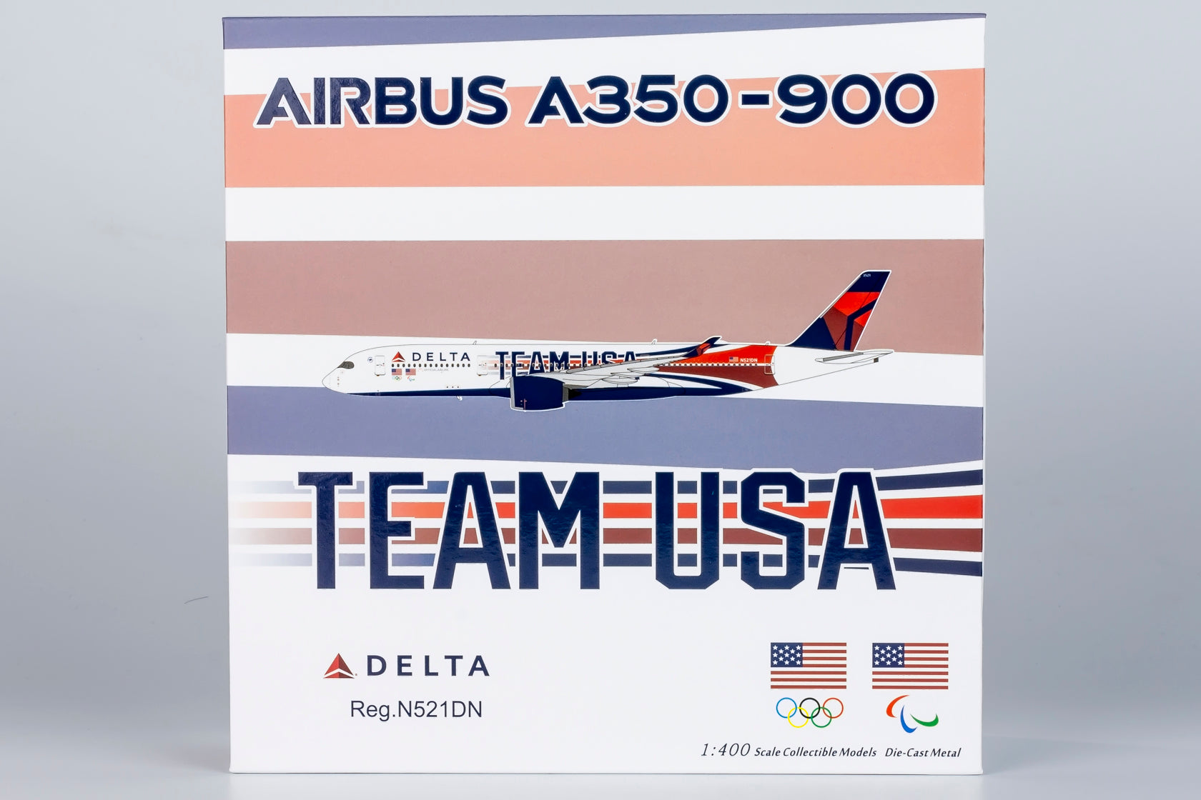 Delta Air Lines Airbus A350-900 N521DN 'Team USA' ULTIMATE EDITION (39082)