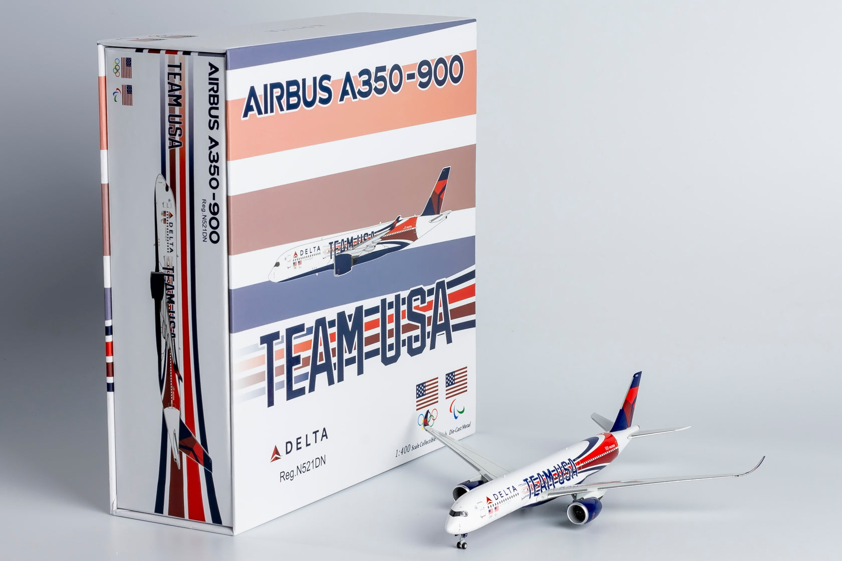 Delta Air Lines Airbus A350-900 N521DN 'Team USA' ULTIMATE EDITION (39082)