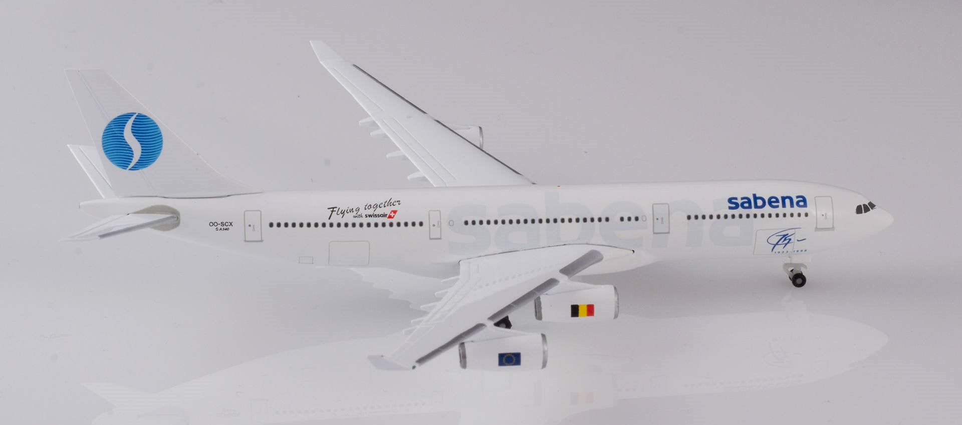 Sabena Airbus A340-200 OO-SCX (532655)