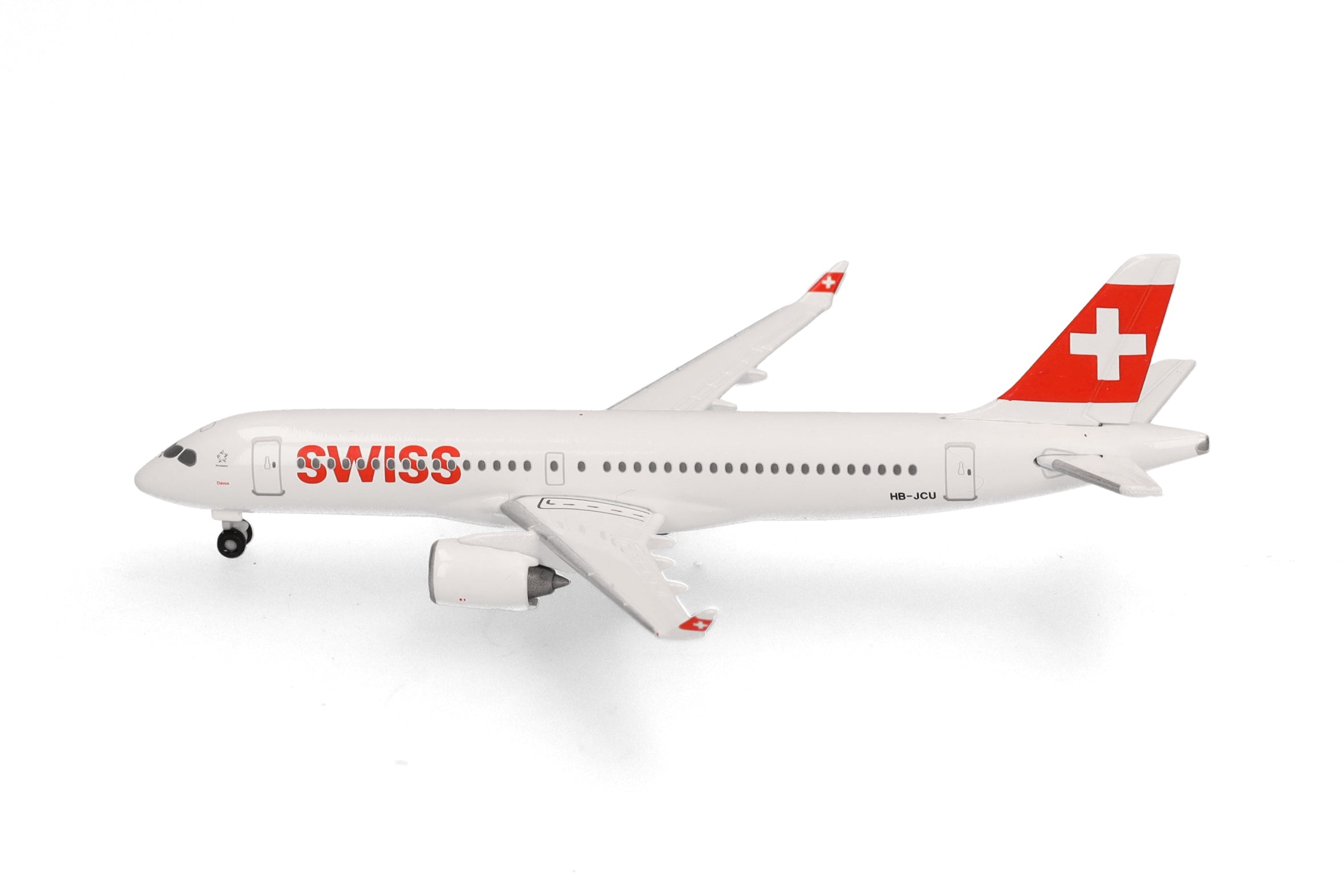 SWISS Airbus A220-300 HB-JCU 'Davos' (532877-001)