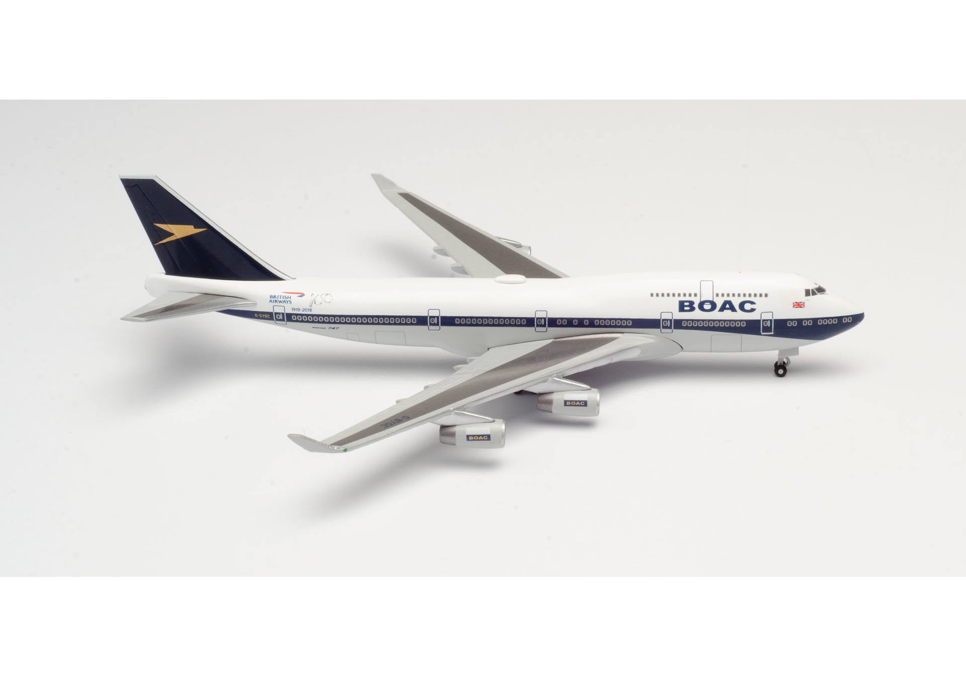 British Airways Boeing 747-400 G-BYGC 'BOAC Heritage Design' (533317)