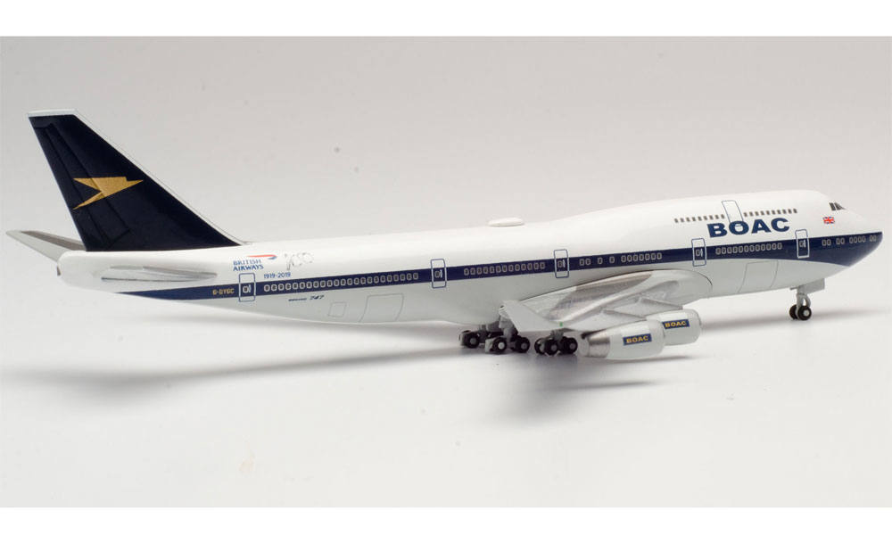 British Airways Boeing 747-400 G-BYGC 'BOAC Heritage Design' (533317)