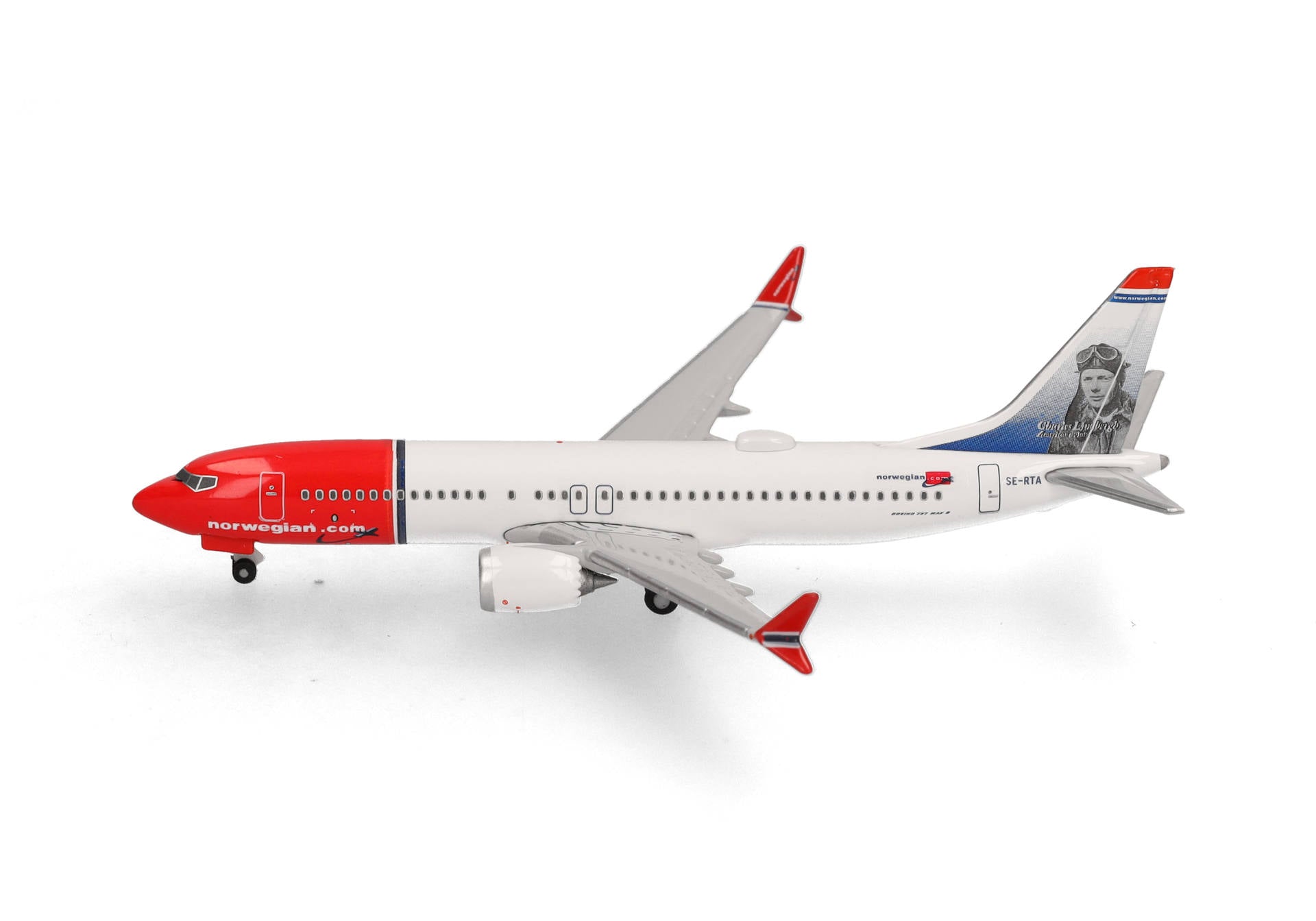Norwegian Air Sweden Boeing 737 MAX 8 SE-RTA 'Charles Lindbergh' (535229-001)