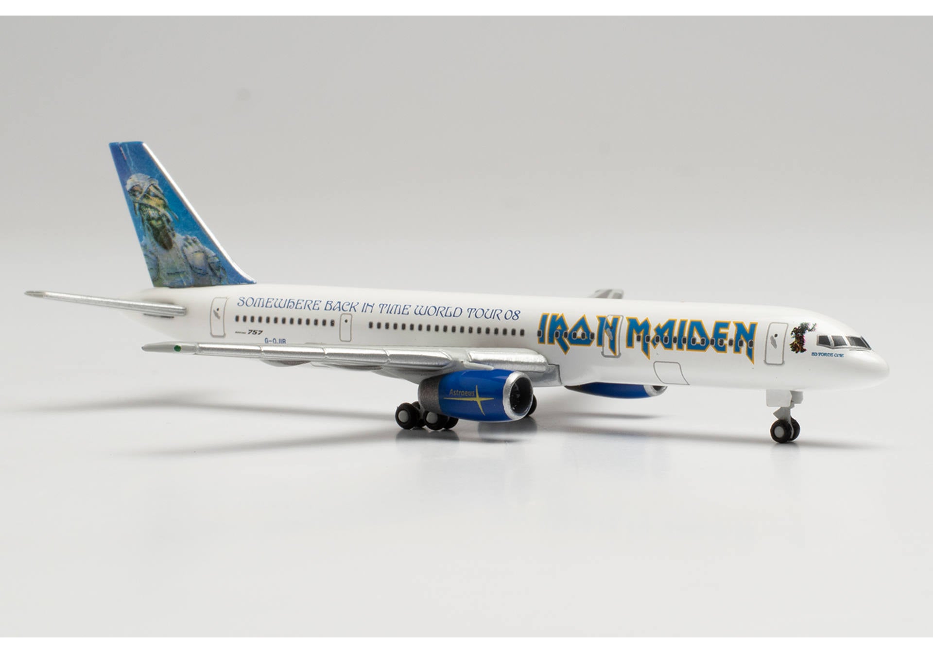 Astraeus Airlines Boeing 757-200 G-OJIB 'IRON MAIDEN Somewhere back in the world tour 08' (535250)