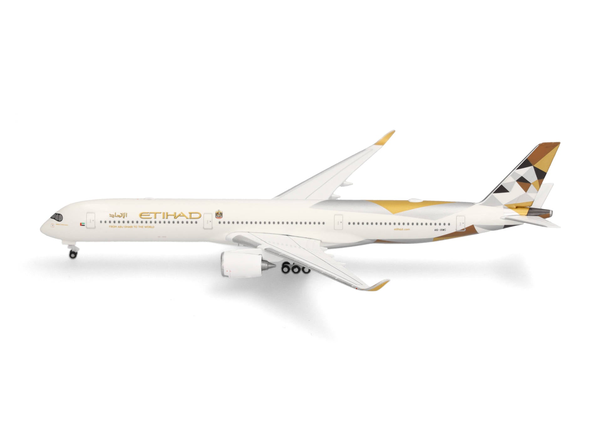 Etihad Airways Airbus A350-1000 A6-XWC (536639-001)