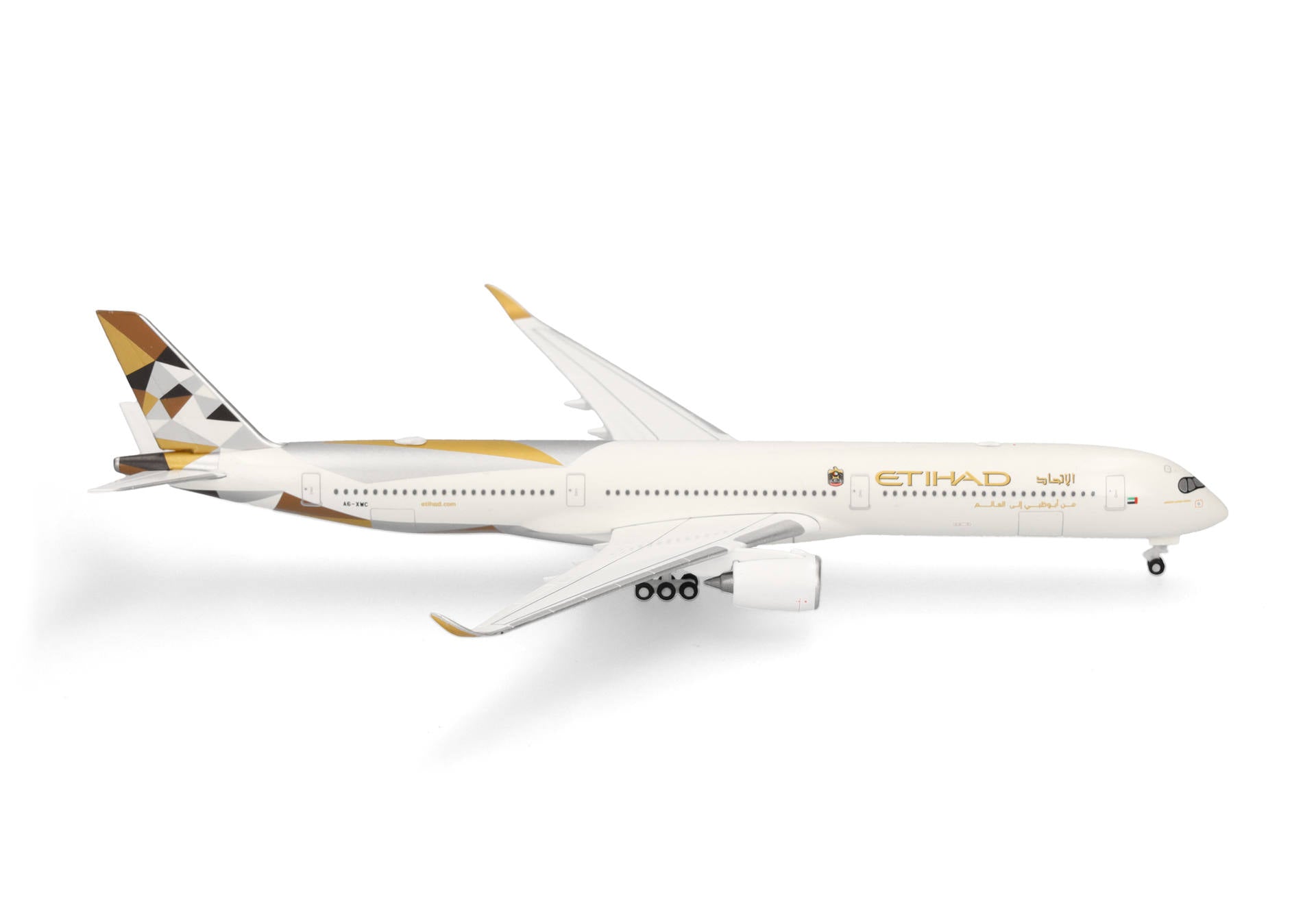 Etihad Airways Airbus A350-1000 A6-XWC (536639-001)