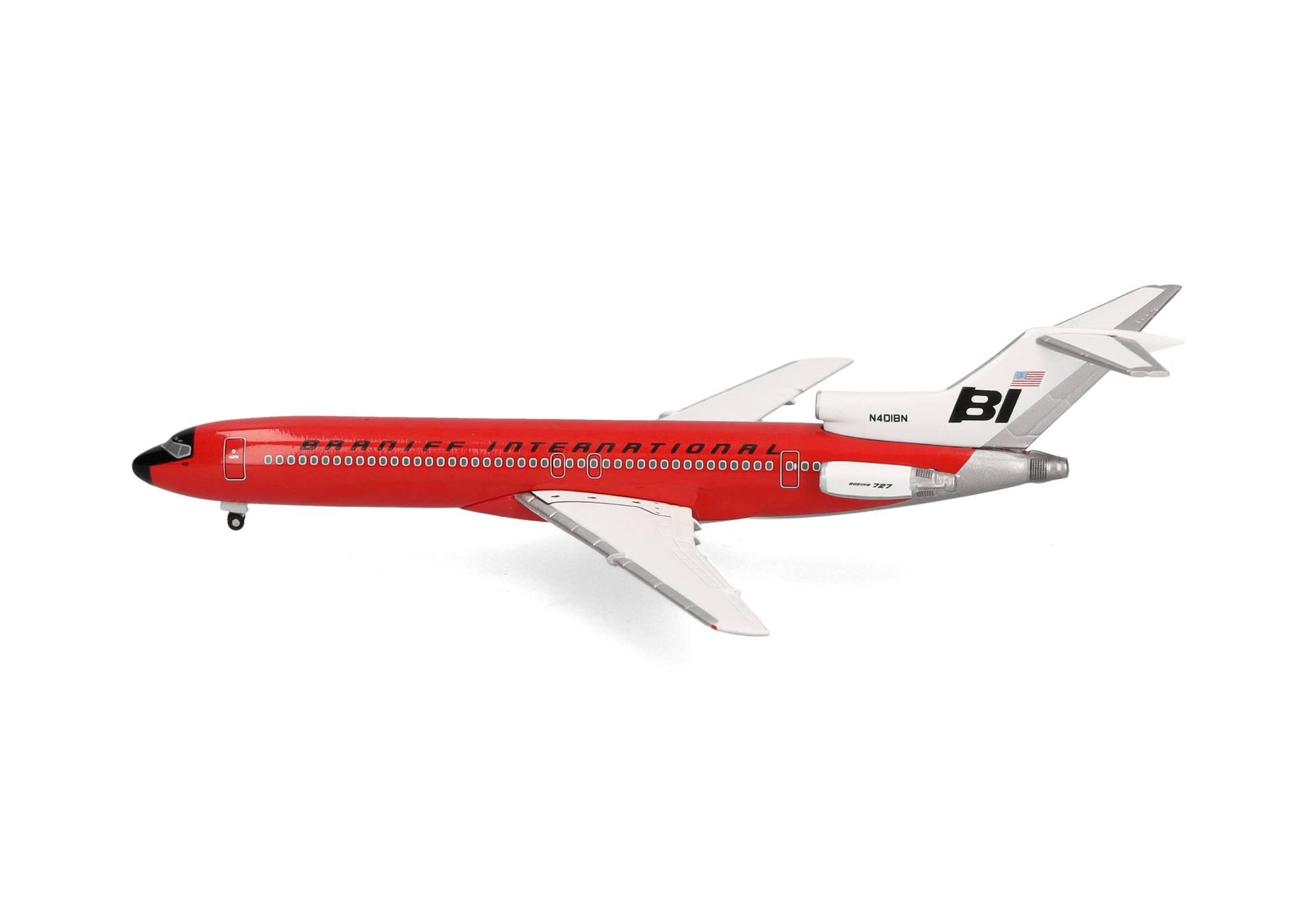 Braniff International Airways Boeing 727-200 N401BN 'Solid Red' (537551