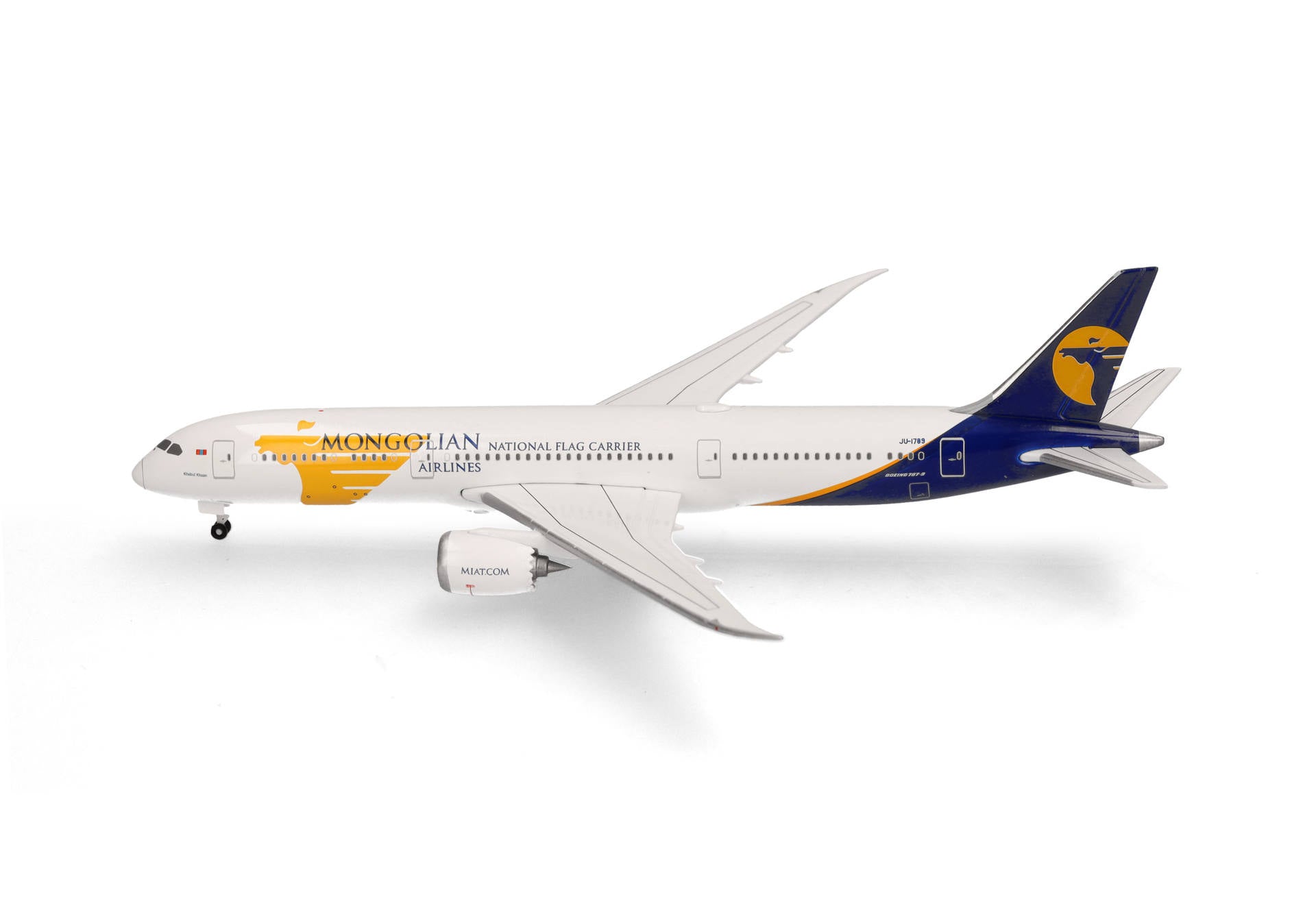 MIAT Mongolian Airlines Boeing 787-9 JU-1789 (537629)