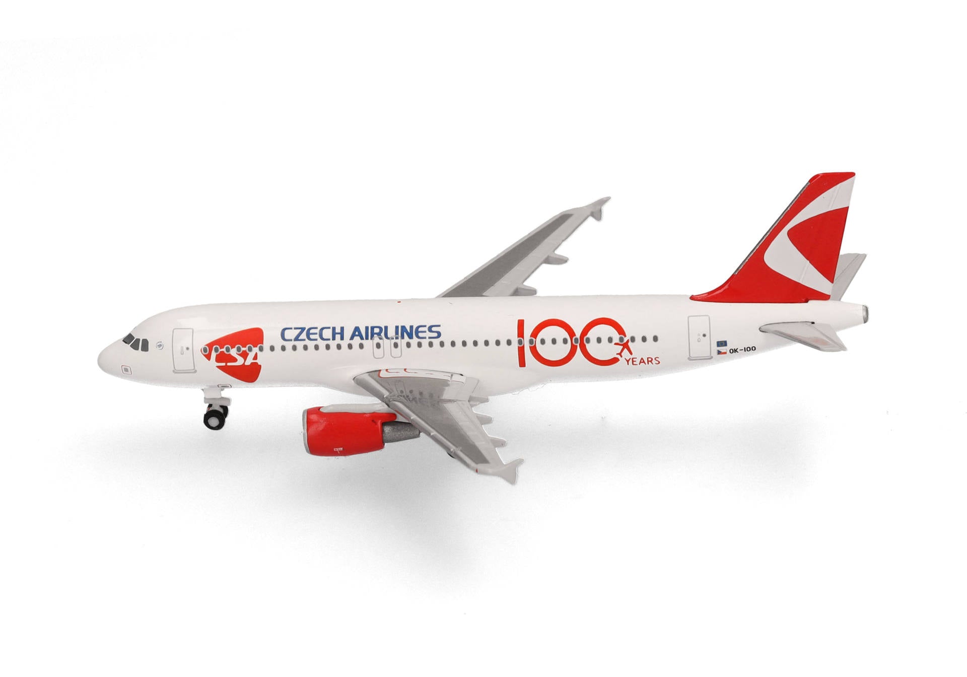 CSA Czech Airlines Airbus A320-200 OK-IOO '100 years' (537667)