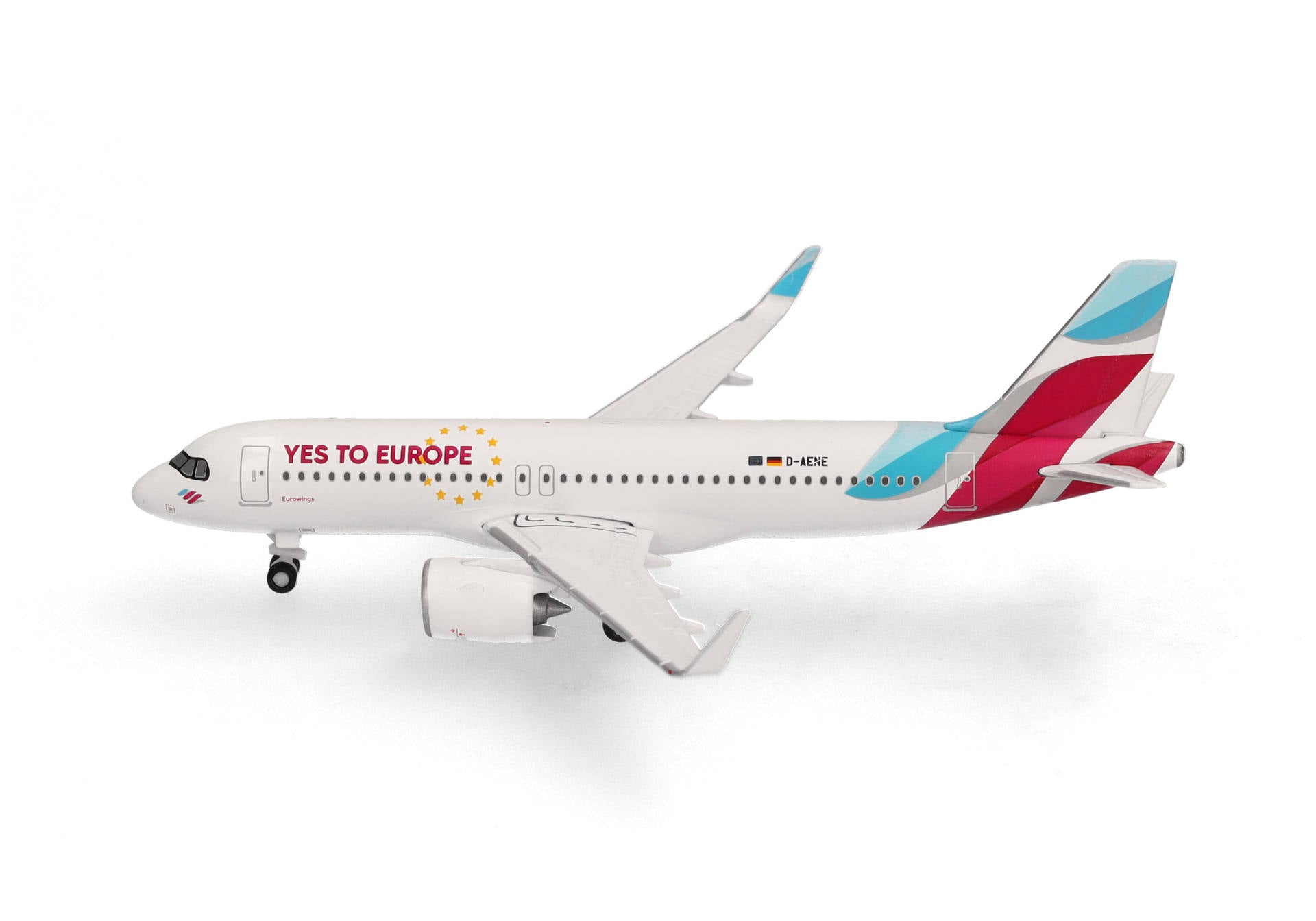 Eurowings Airbus A320neo D-AENE 'Yes To Europe' (538152)