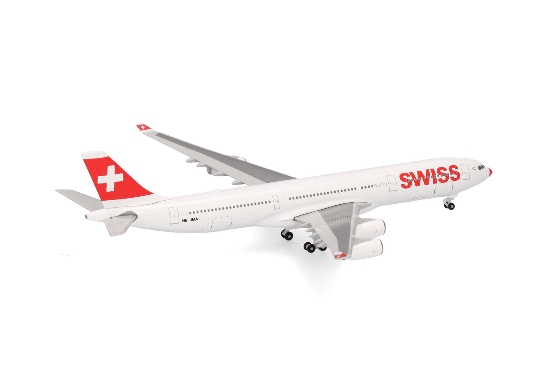 SWISS Airbus A340-300 HB-JMA 'Red Nose / LXmas 2023' (538183)