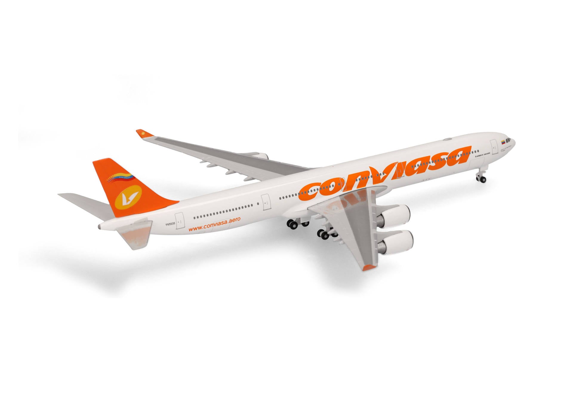 Conviasa Airbus A340-600 YV3535 (538626)