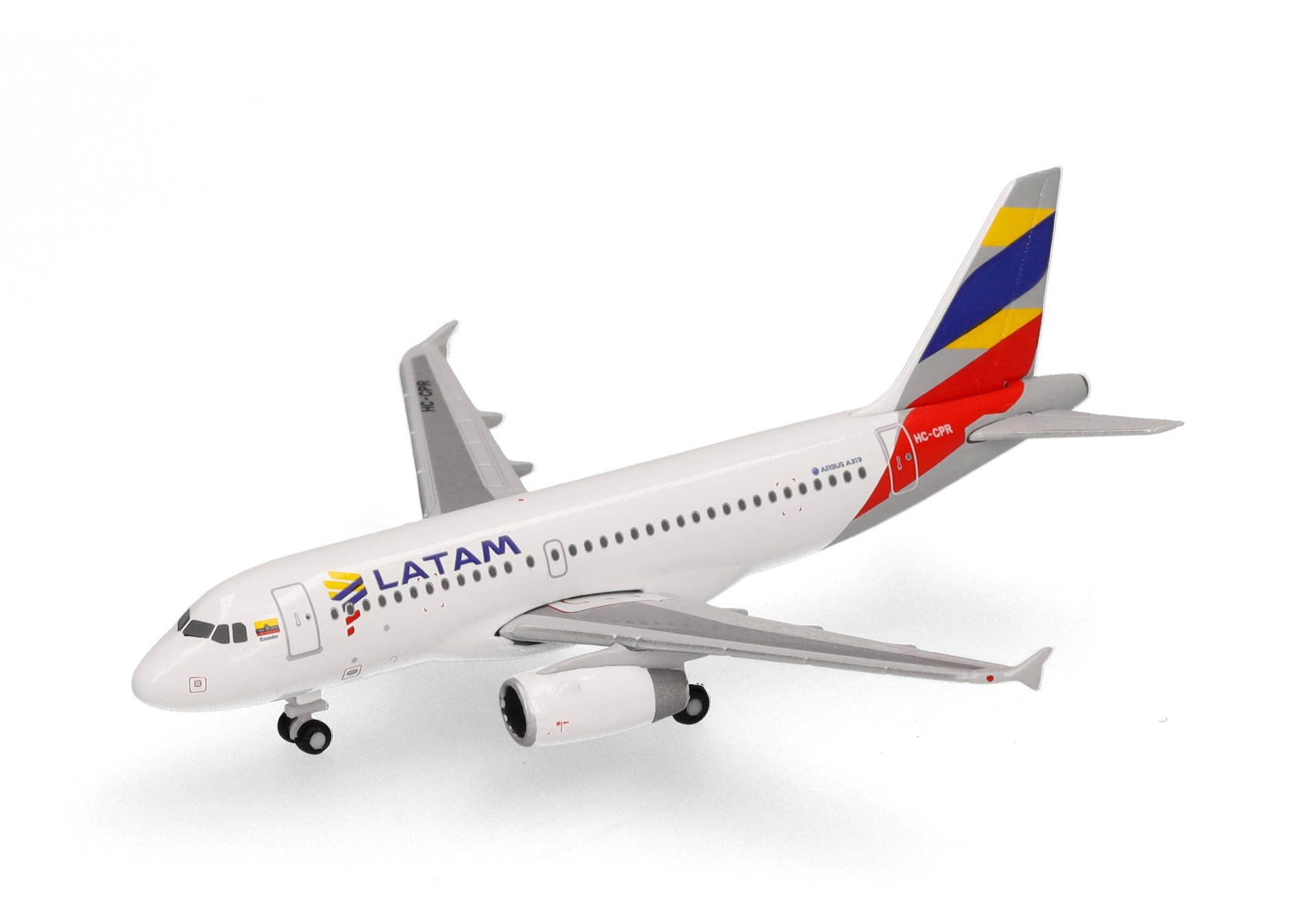 LATAM Airbus A319-100 HC-CPR 'Ecuador Flag' (538770)