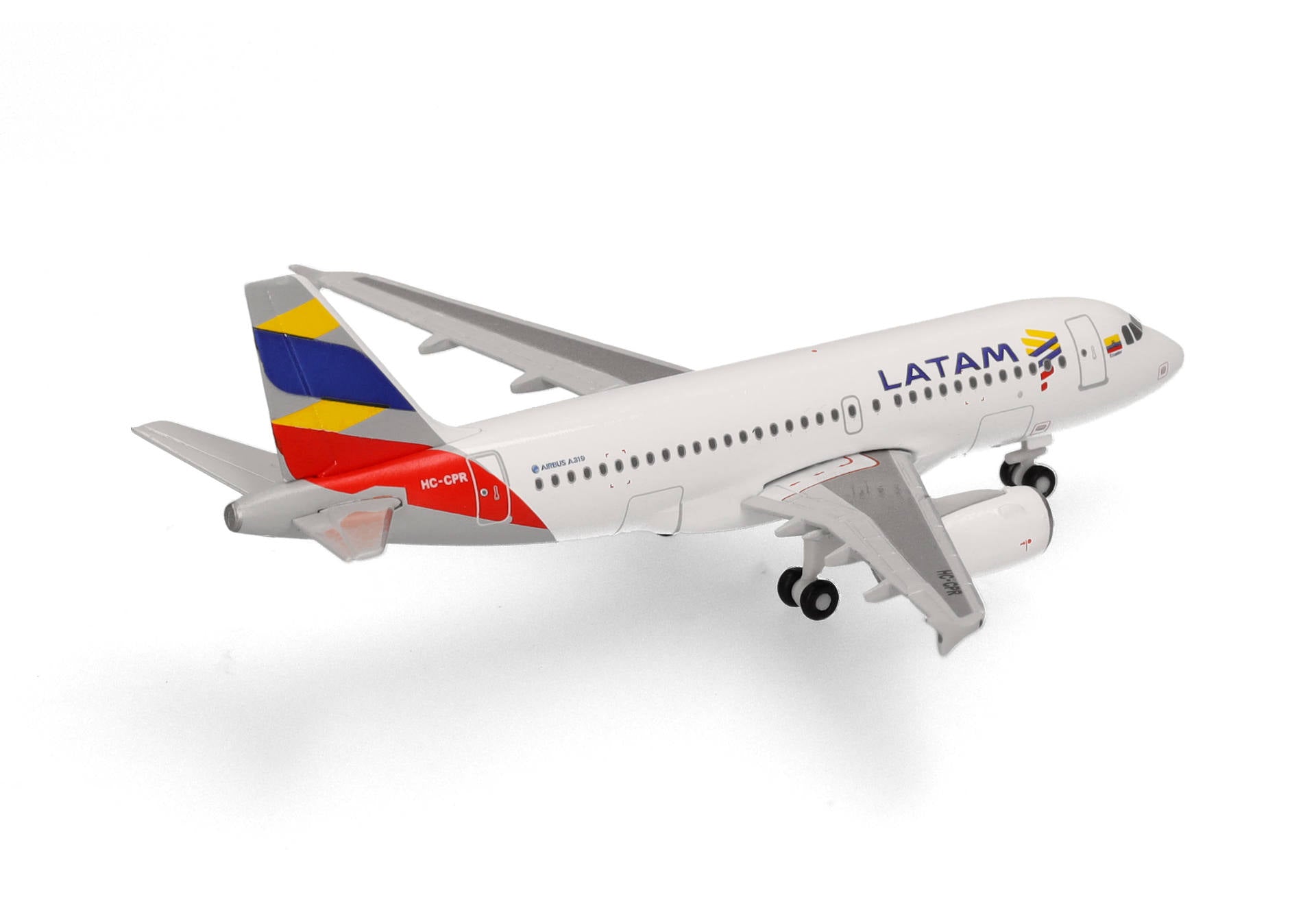 LATAM Airbus A319-100 HC-CPR 'Ecuador Flag' (538770)