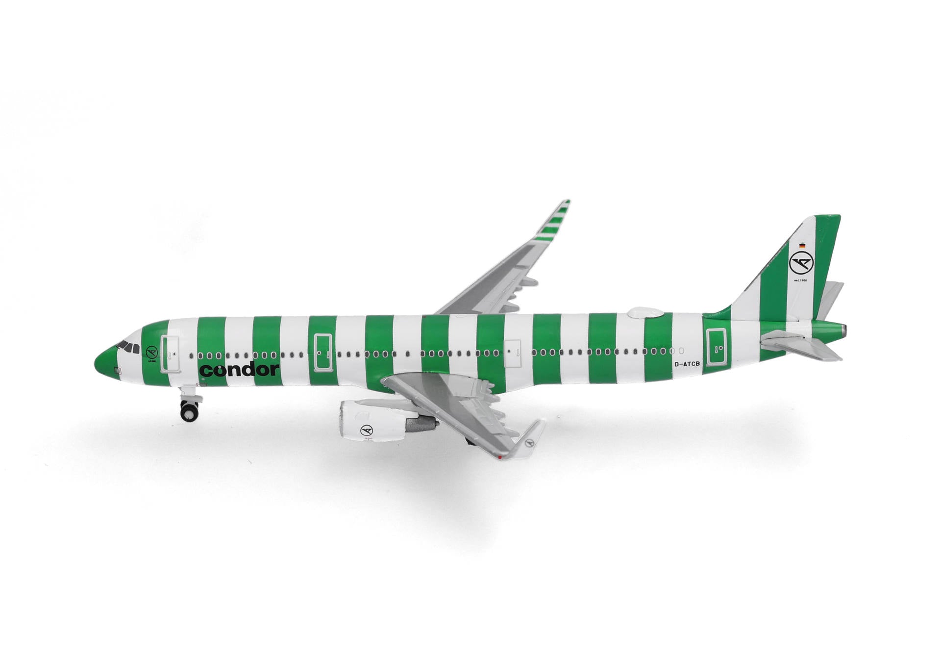 Condor Airbus A321-200 D-ATCB 'Island - green stripes' (539142)