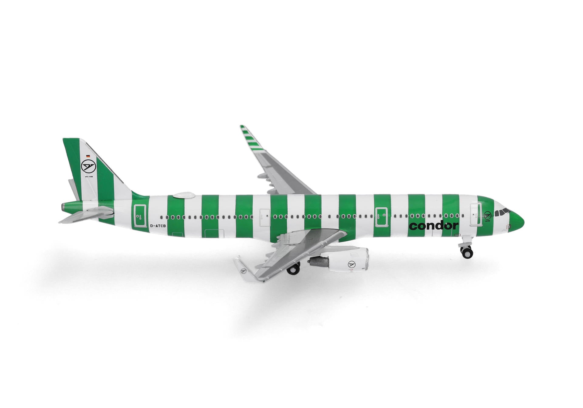 Condor Airbus A321-200 D-ATCB 'Island - green stripes' (539142)