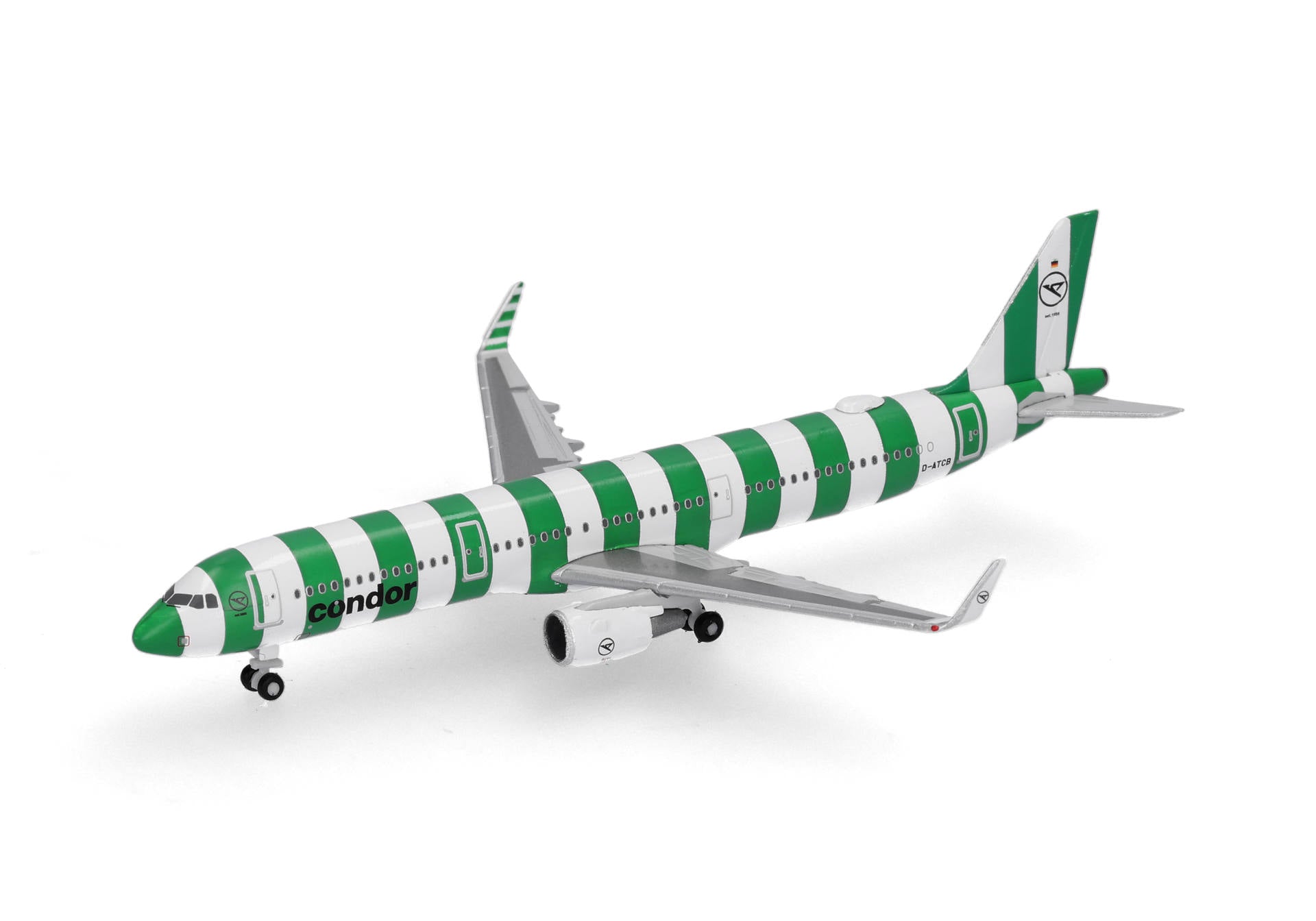 Condor Airbus A321-200 D-ATCB 'Island - green stripes' (539142)