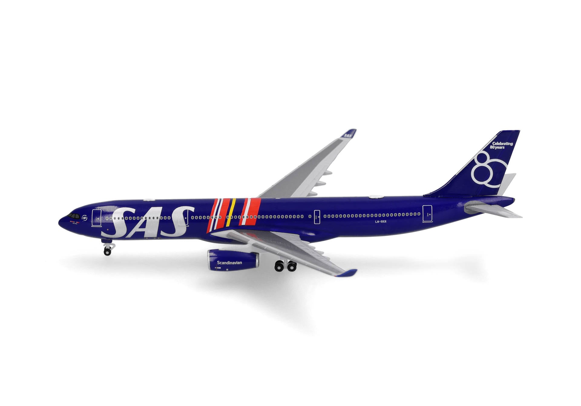 SAS Scandinavian Airlines Airbus A330-300 LN-RKR '80 Years' (539623)