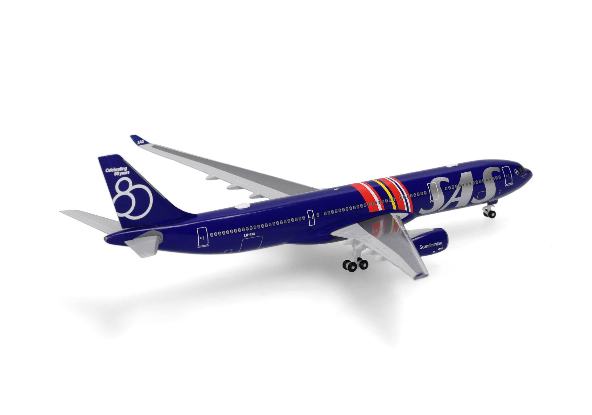 SAS Scandinavian Airlines Airbus A330-300 LN-RKR '80 Years' (539623)