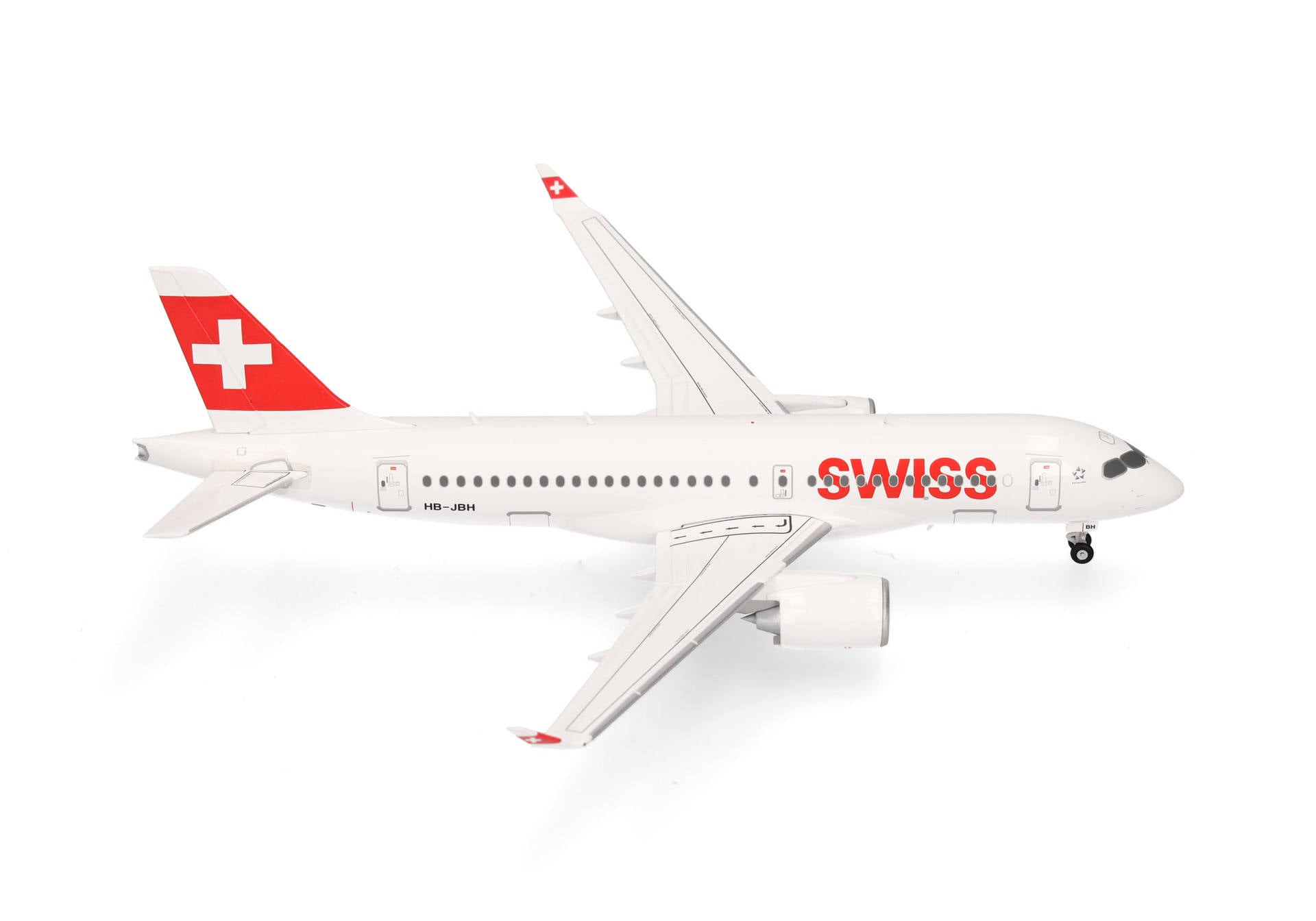 SWISS Airbus A220-100 HB-JBH (558471-002)