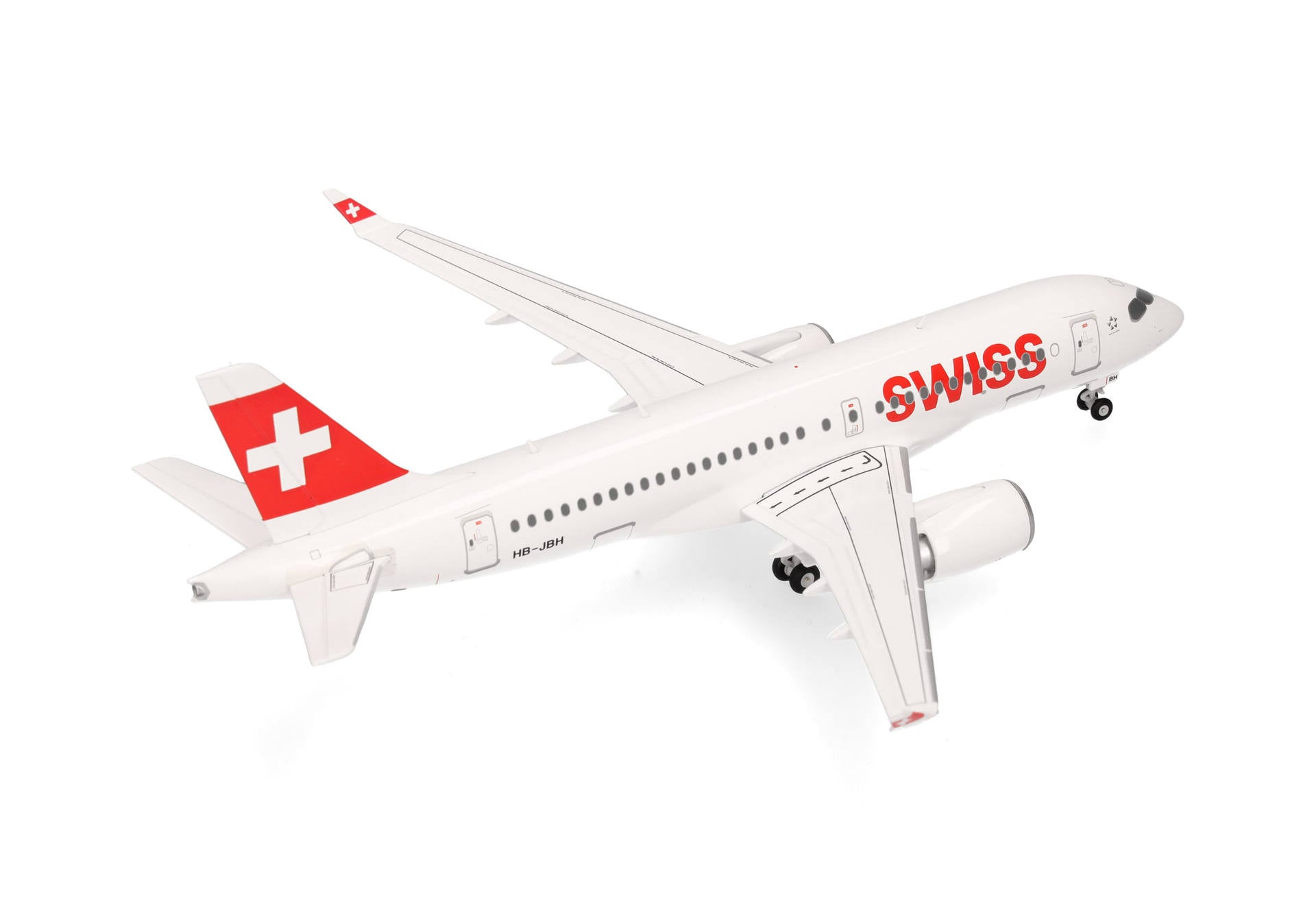 SWISS Airbus A220-100 HB-JBH (558471-002)