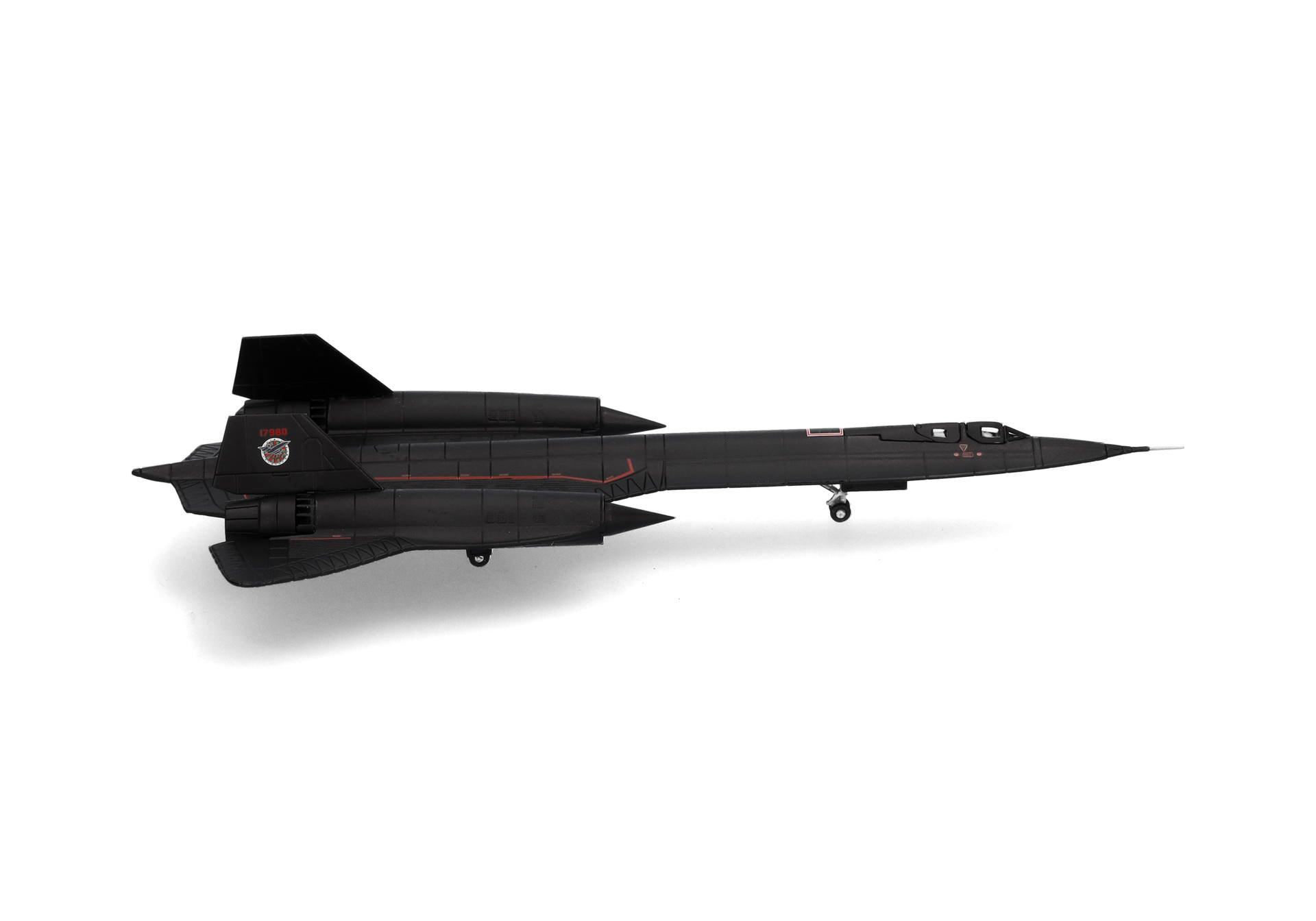 USAF Lockheed SR-71A Blackbird 61-7980 '9th Strategic Reconnaissance Wing Detachment 4, RAF Mildenhall, Farewell-Dartboard' (573283)