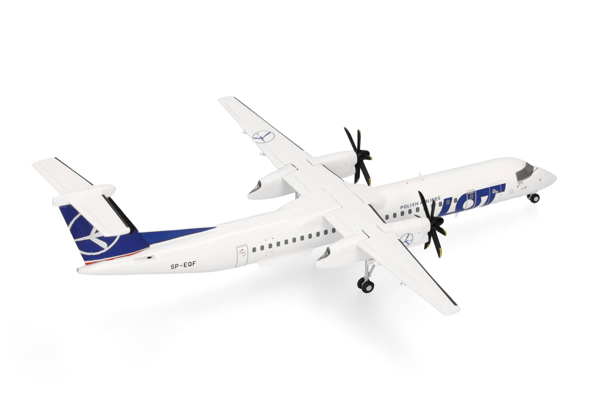 LOT Polish Airlines Dash 8-400 SP-EQF (573955)