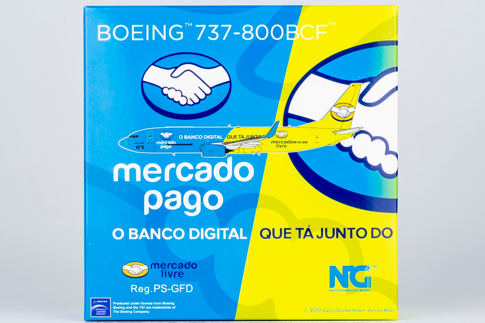 Mercado Livre (GOL Linhas Aereas) Boeing 737-800BCF PS-GFD 'Mercado Pago' (58185)