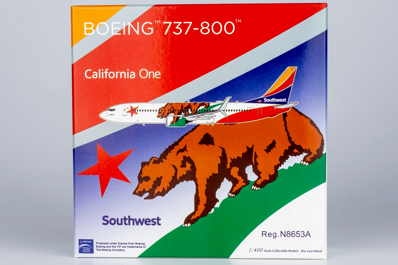 Southwest Airlines Boeing 737-800 N8653A 'California One' (58211)