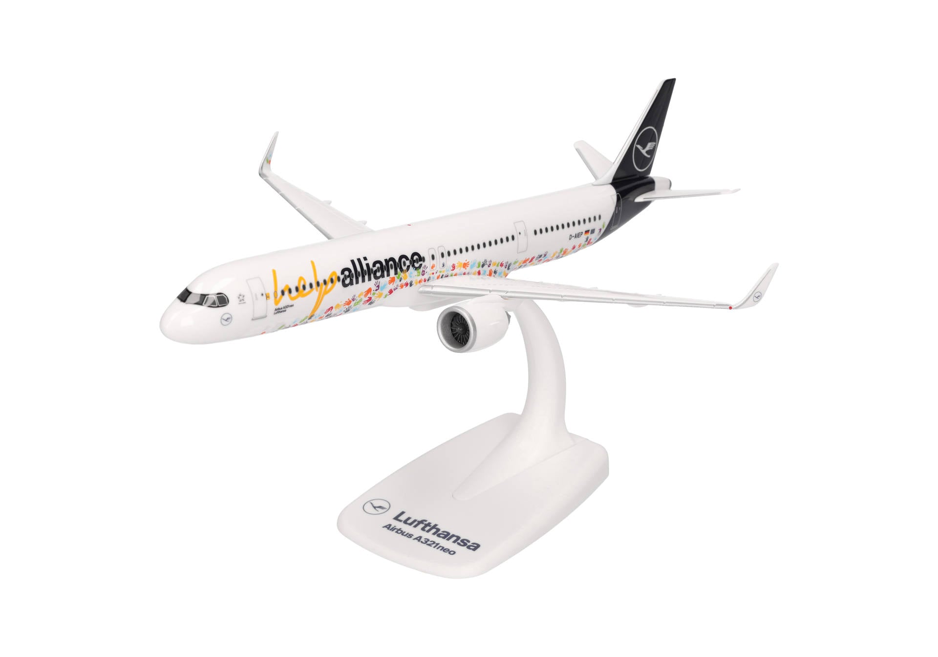 Lufthansa Airbus A321neo D-AIEP 'help alliance' (614832)