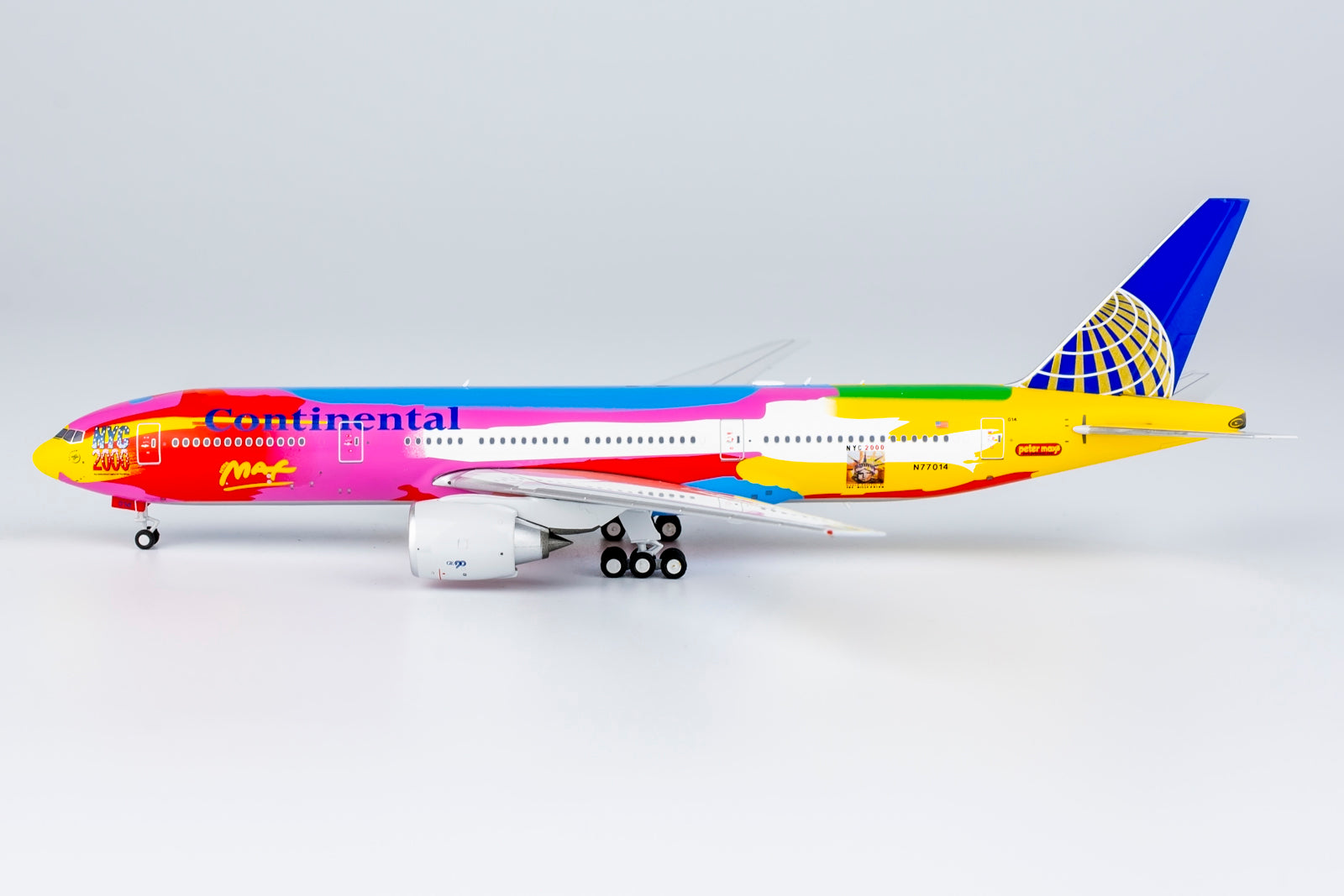 Continental Airlines Boeing 777-200ER N77014 'Peter Max' (72005)