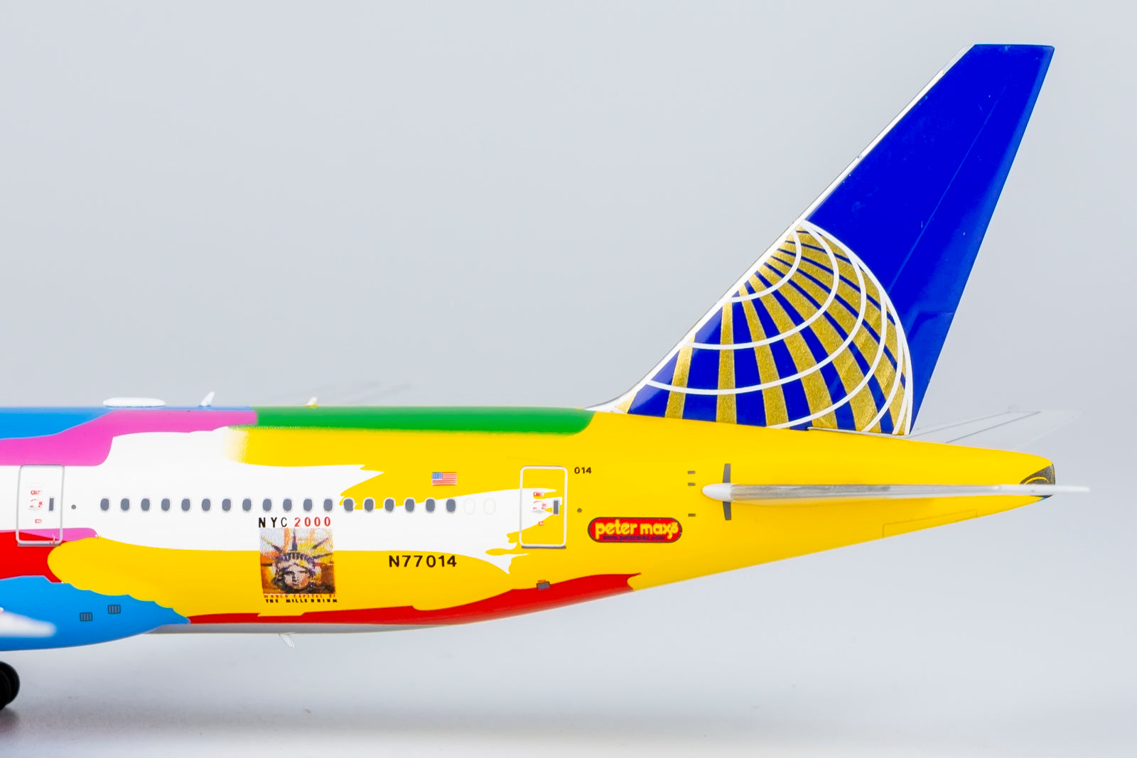 Continental Airlines Boeing 777-200ER N77014 'Peter Max' (72005)