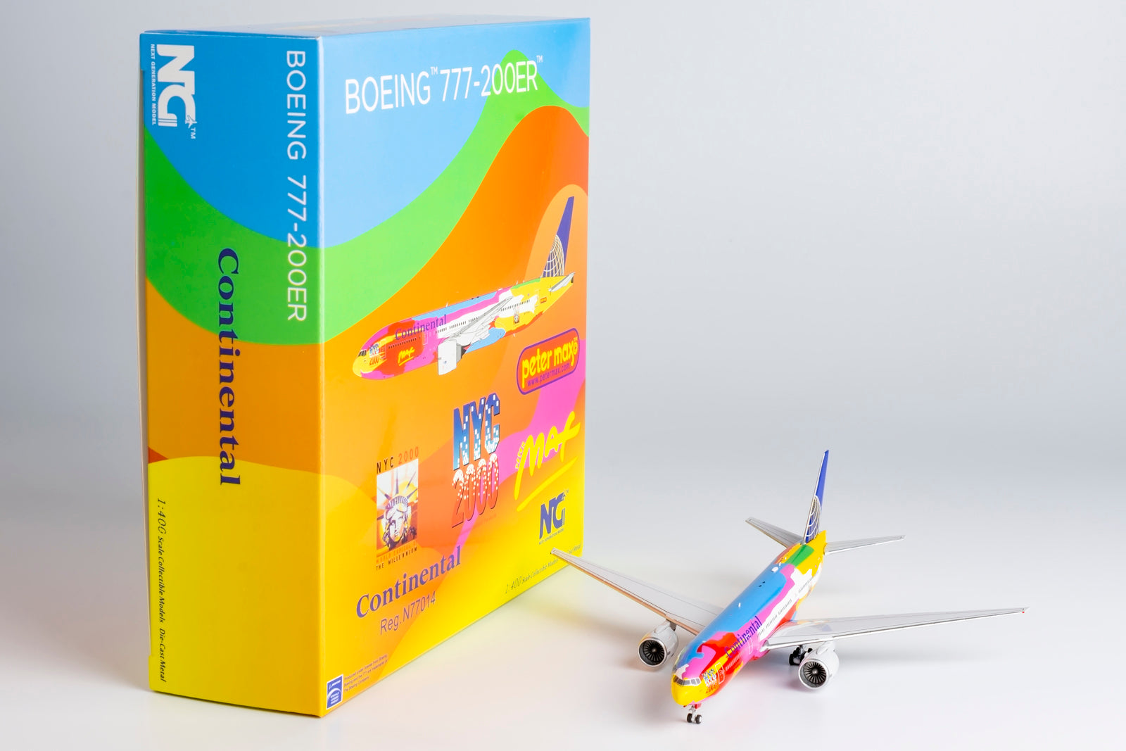 Continental Airlines Boeing 777-200ER N77014 'Peter Max' (72005)