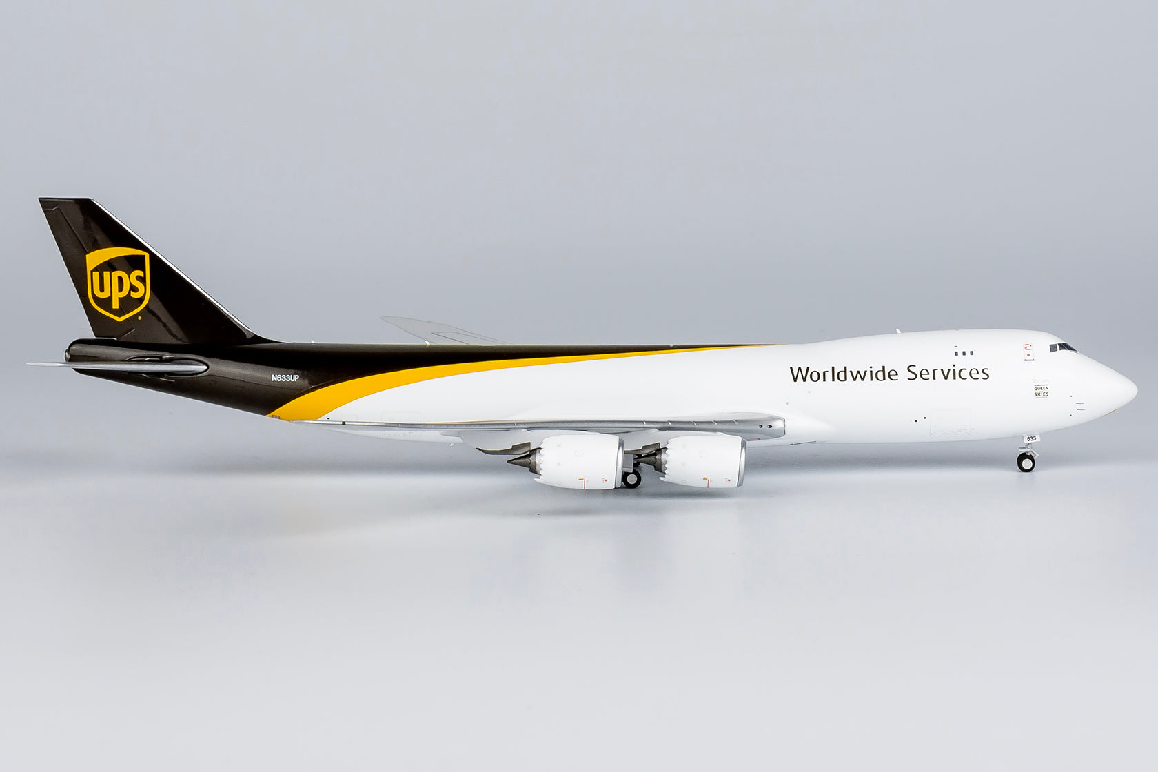 UPS Boeing 747-8F N633UP 'Celebrating the Queen of the Skies' (78025)