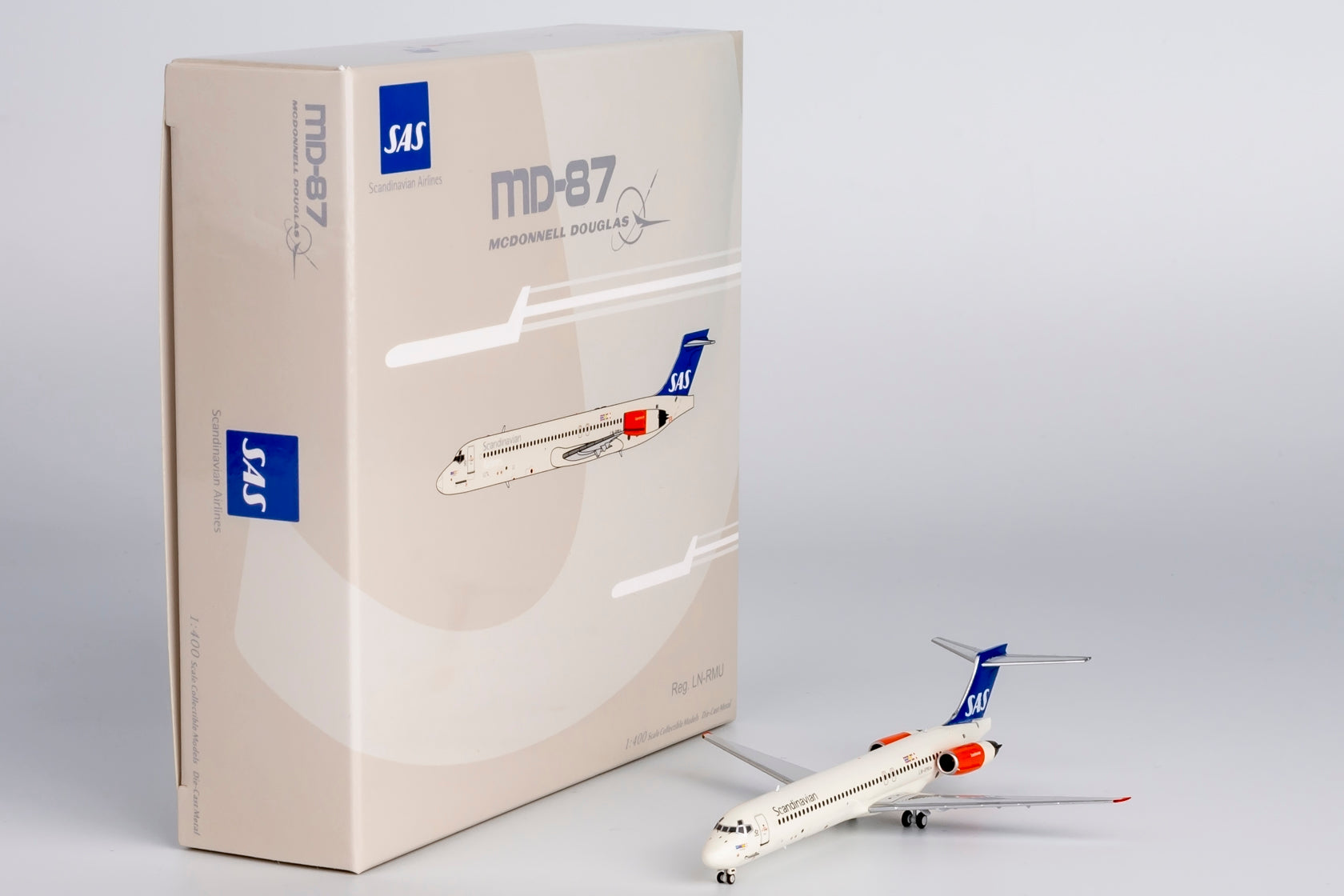 SAS Scandinavian Airlines McDonnell Douglas MD-87 LN-RMU (84002)