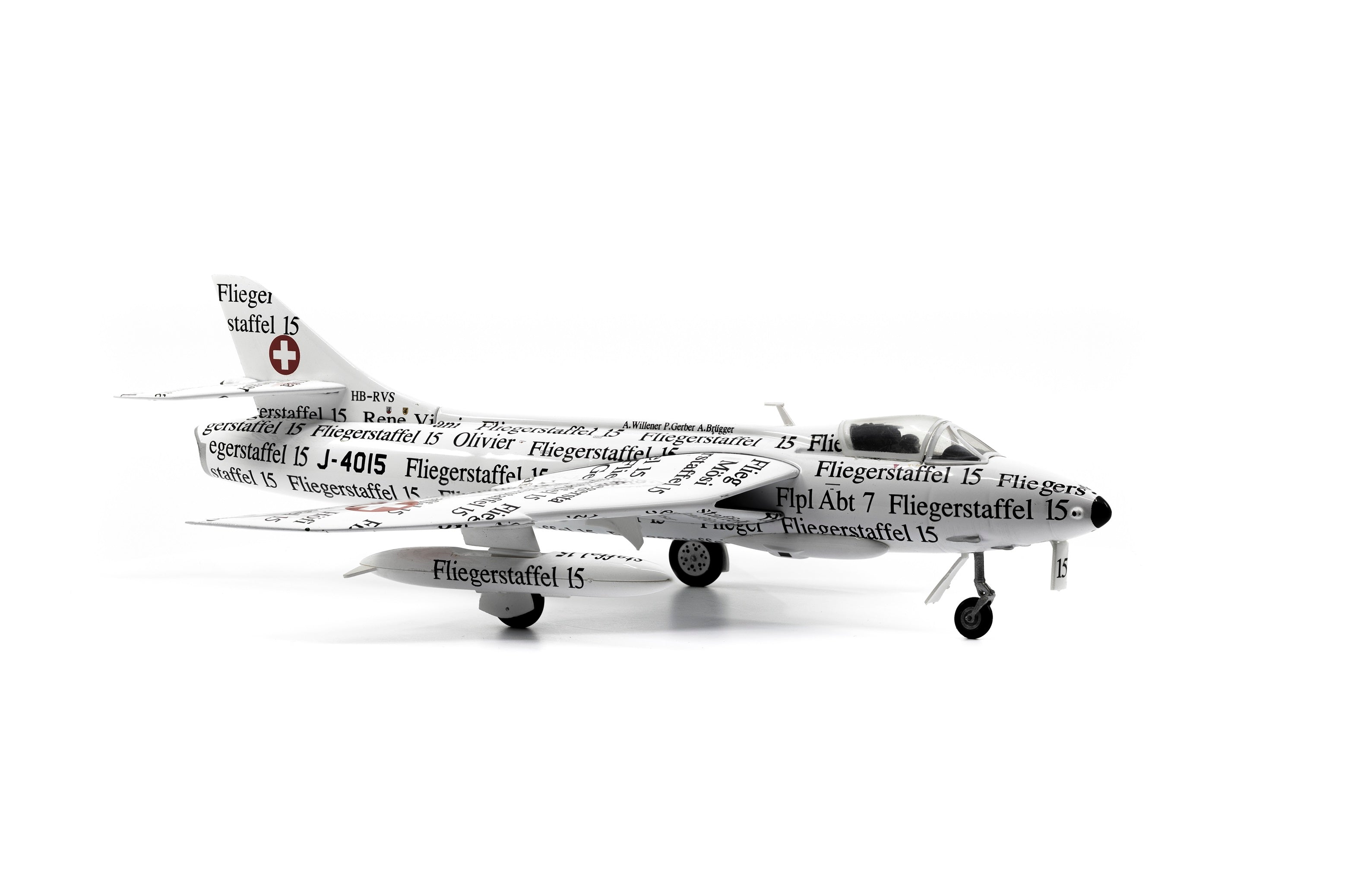 Schweizer Luftwaffe Hunter Mk.58 J-4015 'Papyrus - Staffel 15' (85.001207)