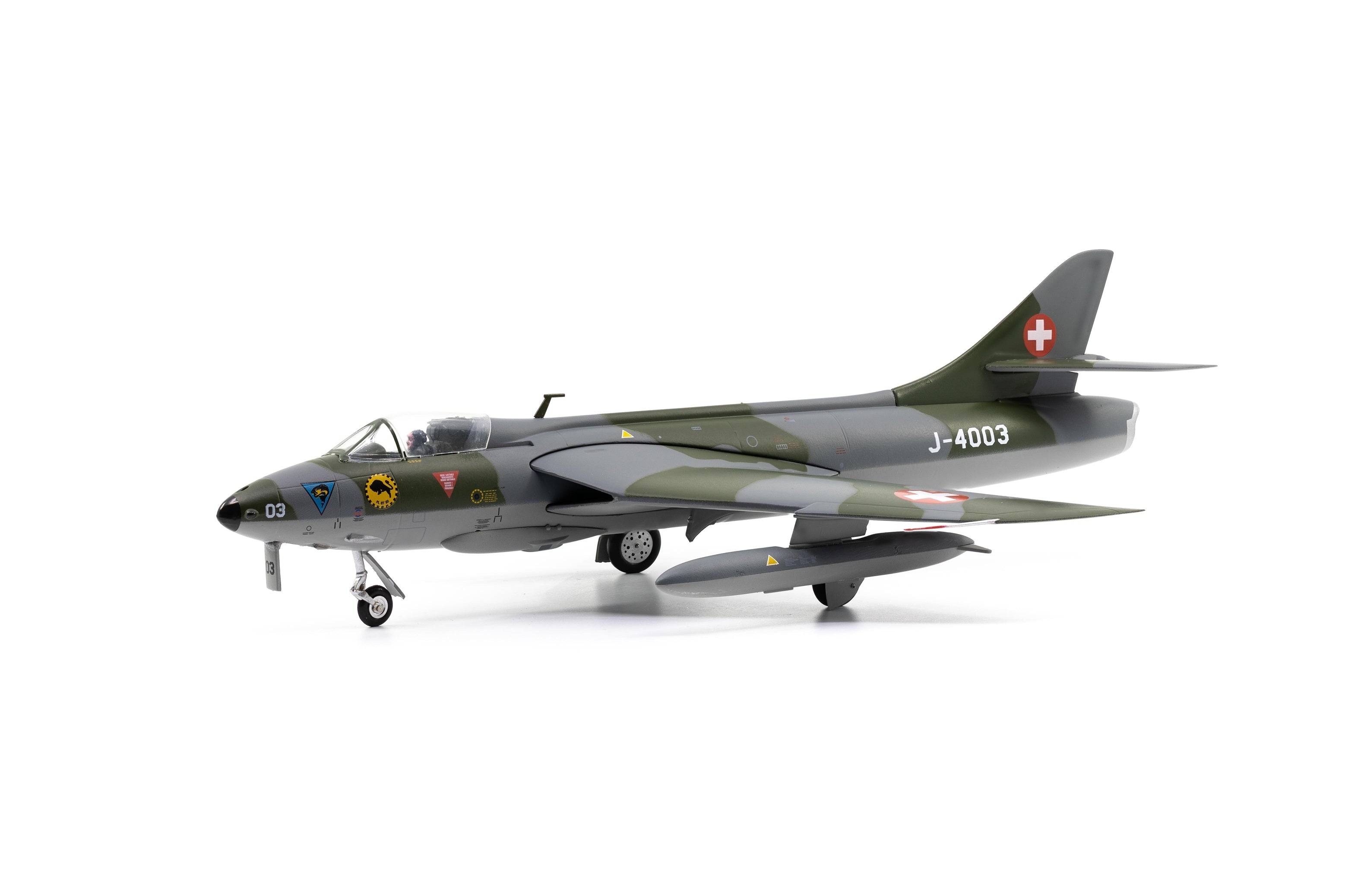 Schweizer Luftwaffe Hunter Mk.58 J-4003 'Staffel 7 & Staffel 20' (85.001211)