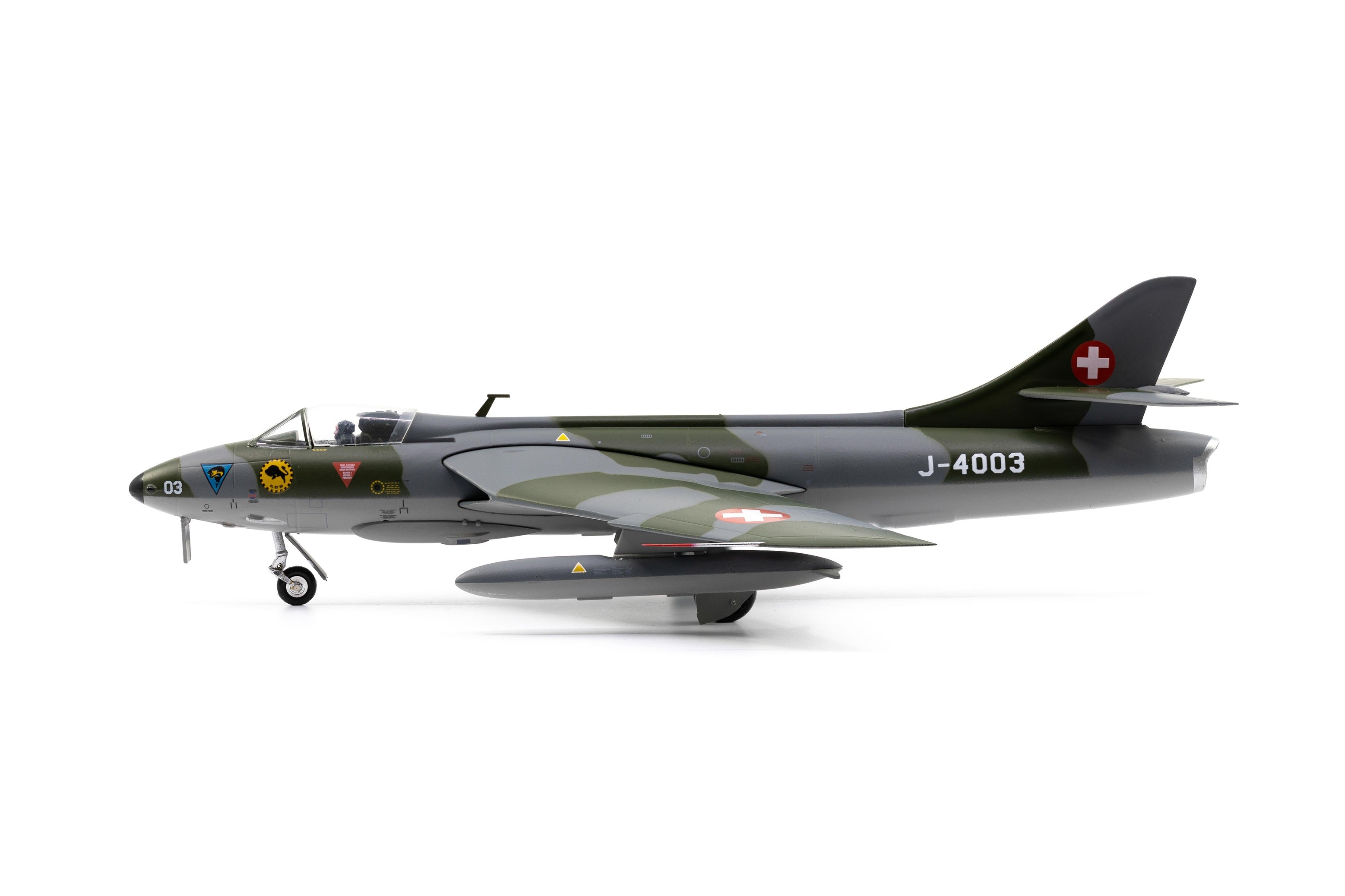 Schweizer Luftwaffe Hunter Mk.58 J-4003 'Staffel 7 & Staffel 20' (85.001211)