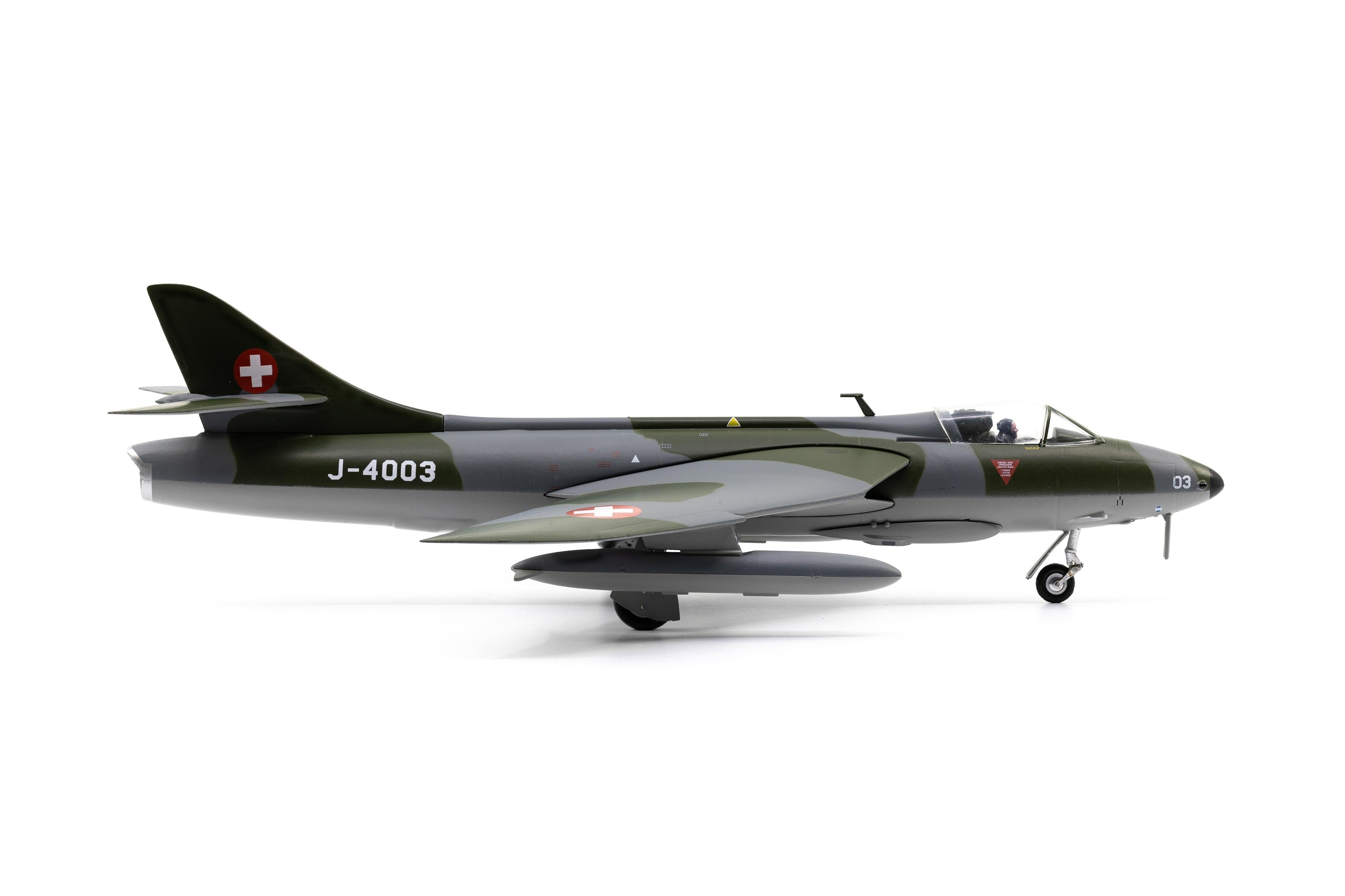 Schweizer Luftwaffe Hunter Mk.58 J-4003 'Staffel 7 & Staffel 20' (85.001211)