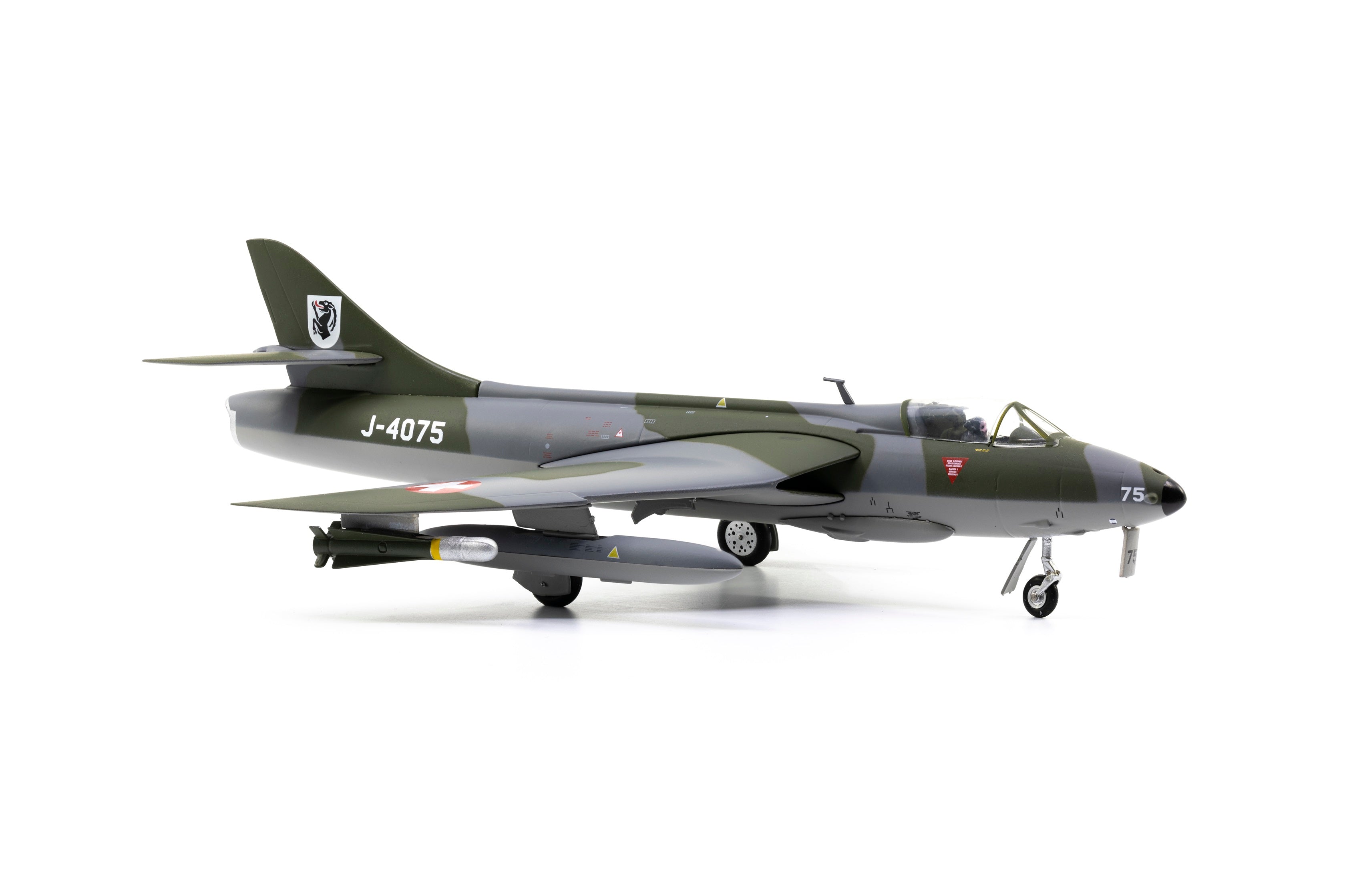 Schweizer Luftwaffe Hunter Mk.58 J-4075 'Interlaken - Fl Rgt 3' (85.001215)