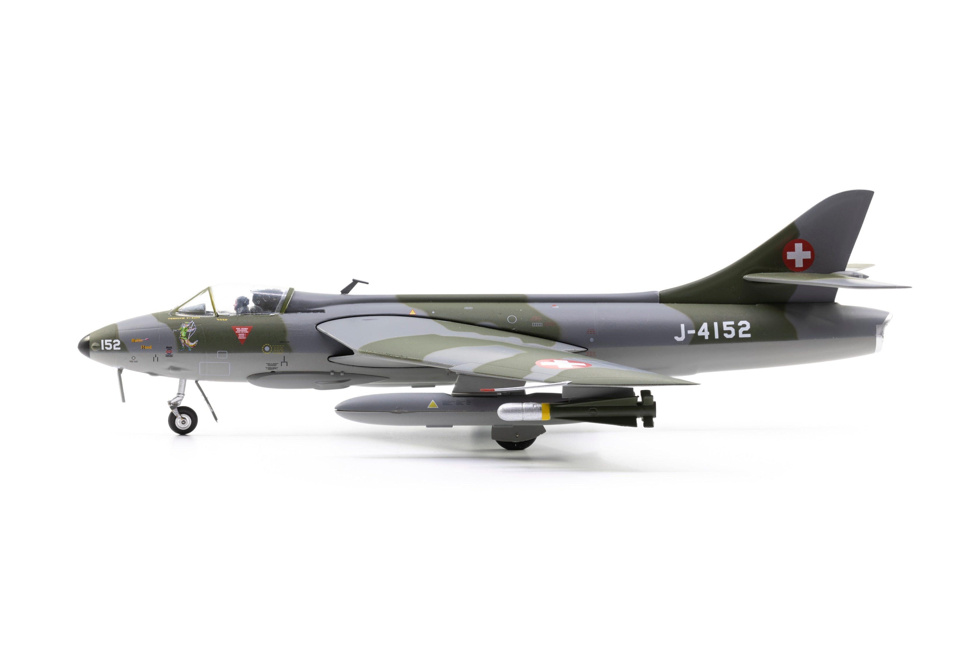 Schweizer Luftwaffe Hunter Mk.58 J-4152 'Robin Hood' (85.001216)