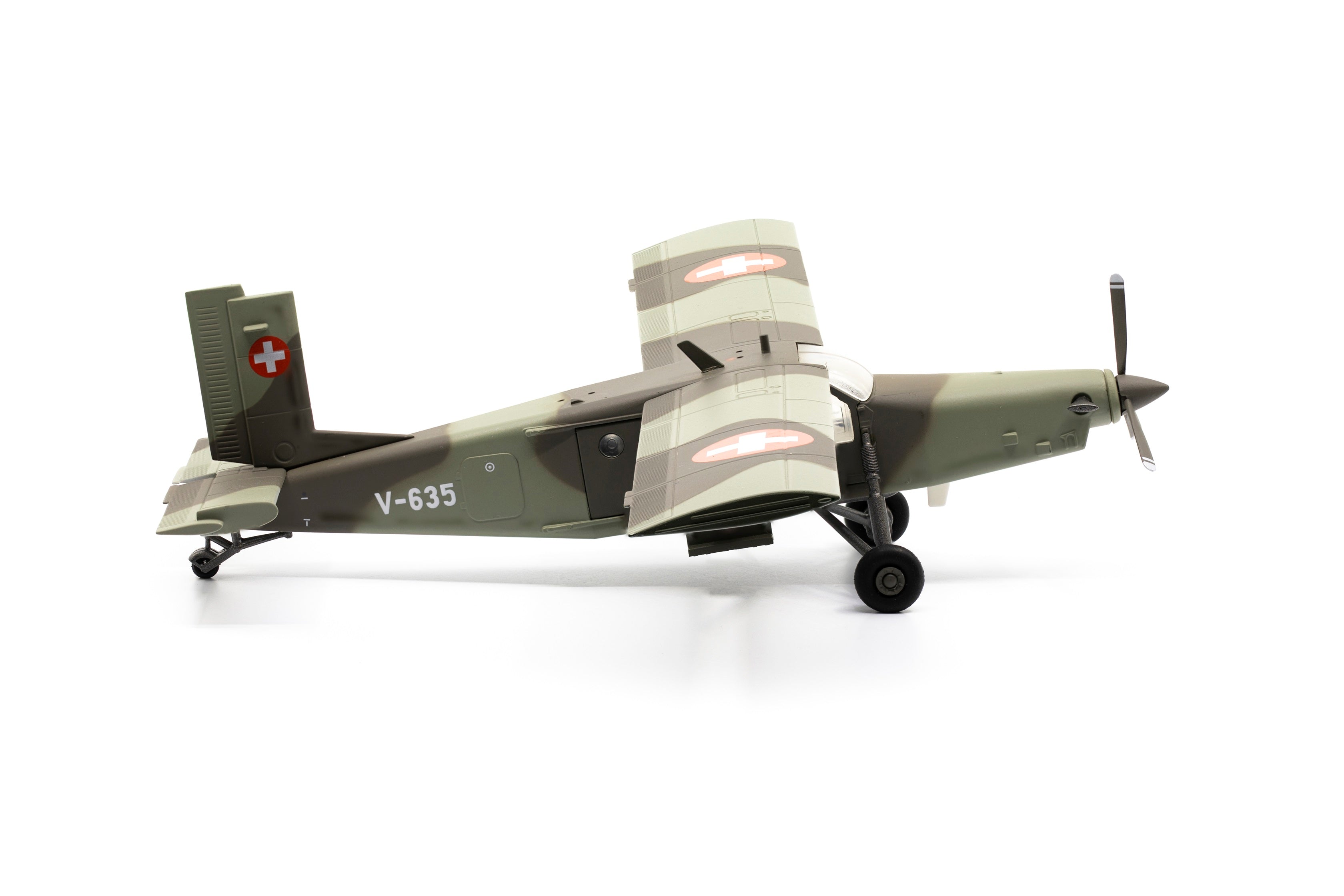 Schweizer Luftwaffe Pilatus PC-6 Turbo Porter V-635 (85.001602)