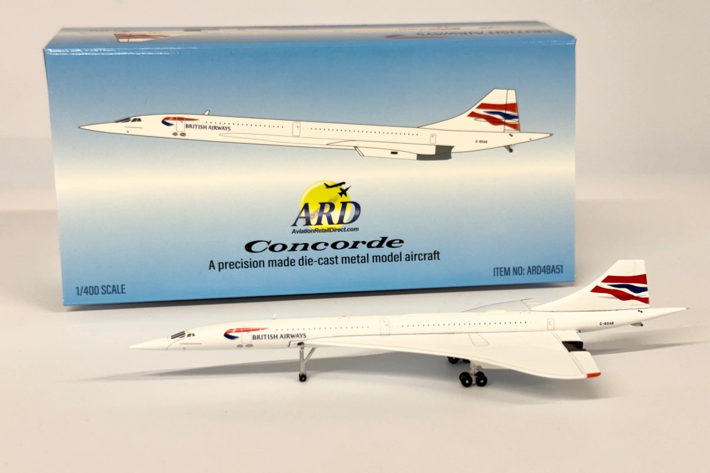 British Airways Concorde G-BOAB 'Chatham / Heathrow' (ARD4BA51)