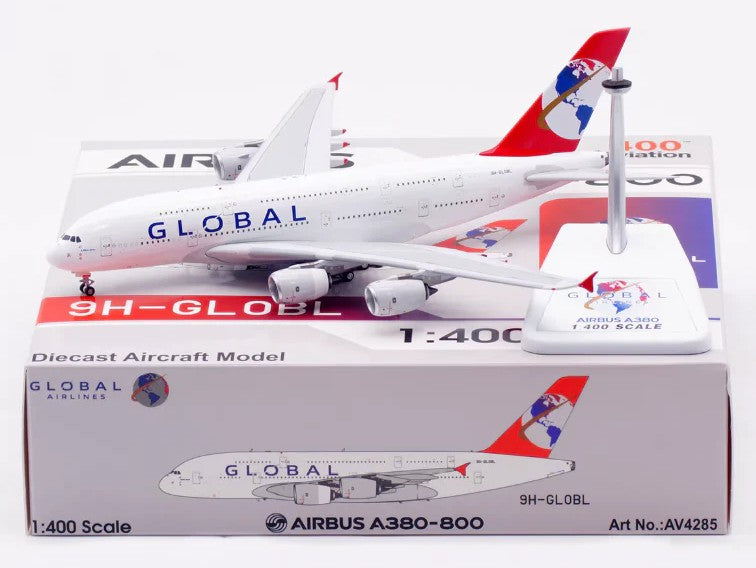 Global Airlines Airbus A380-800 9H-GLOBL (AV4285)