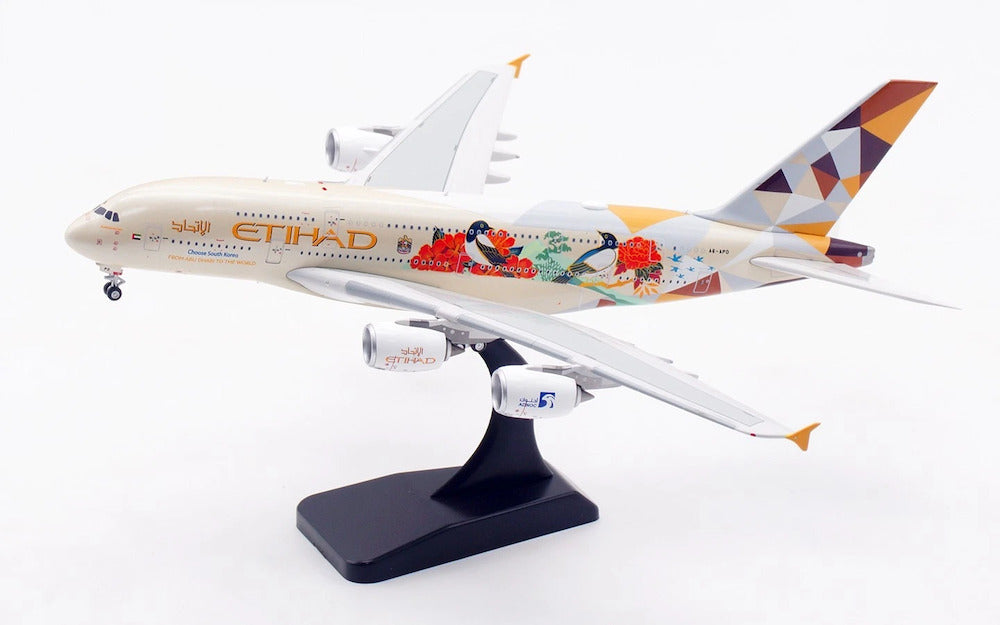 Etihad Airways Airbus A380-800 A6-APD 'Choose South Korea' (AV4293)